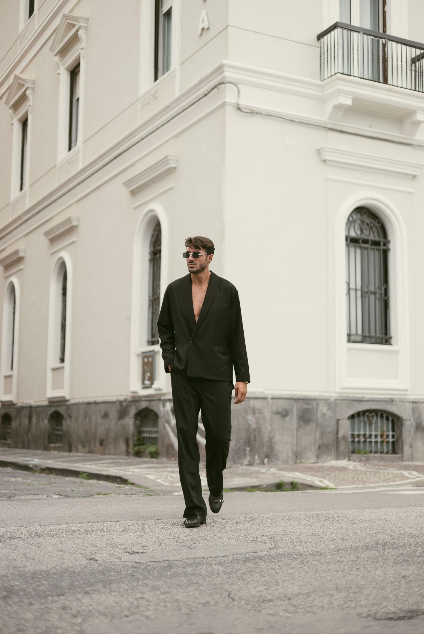 I'M BRIAN Pantalone nero da uomo PA3498 009 I'M BRIAN