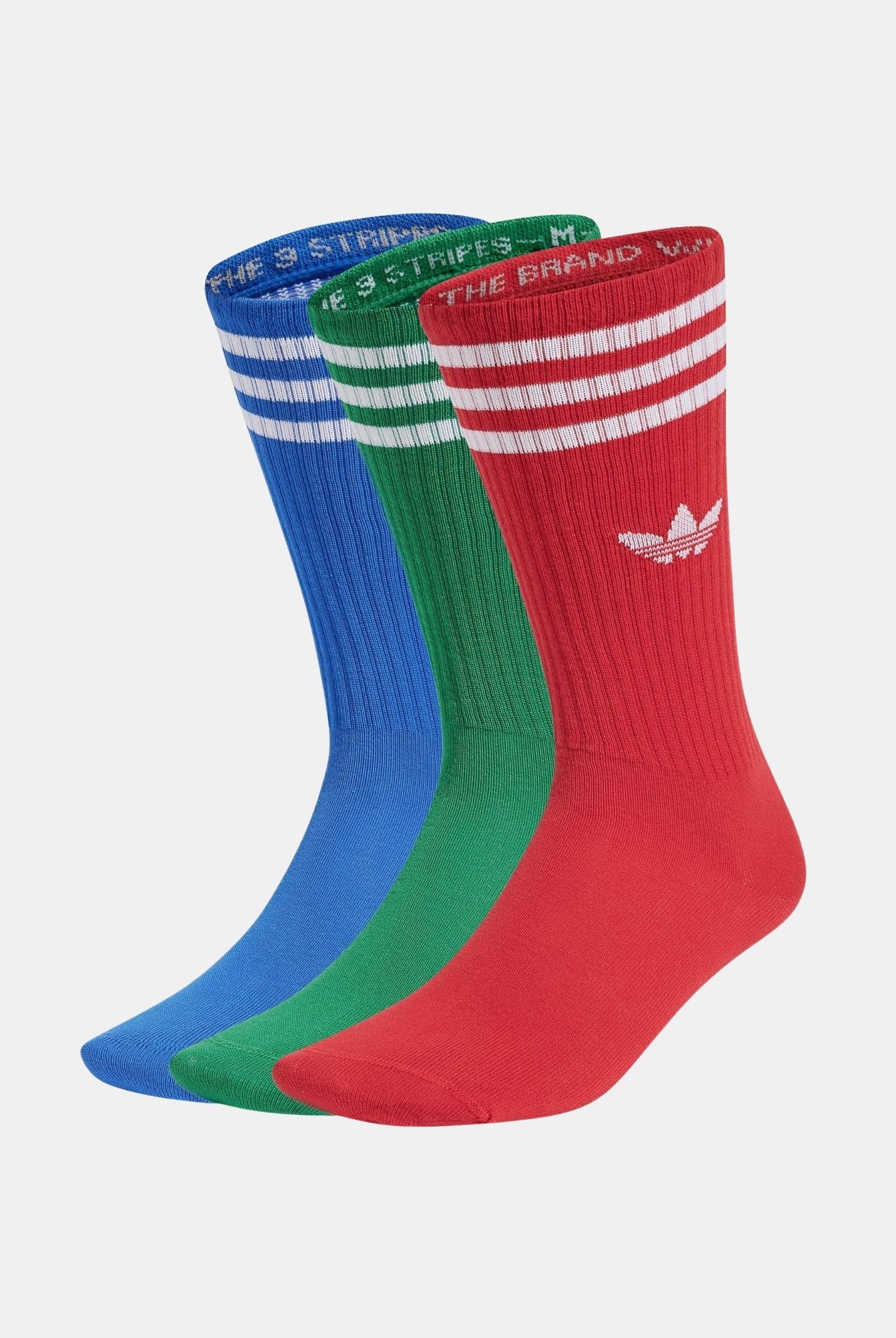 ADIDAS ORIGINALS Calzini (3 paia) Solid Crew multicolore per uomo e donna JJ1985 ADIDAS ORIGINALS