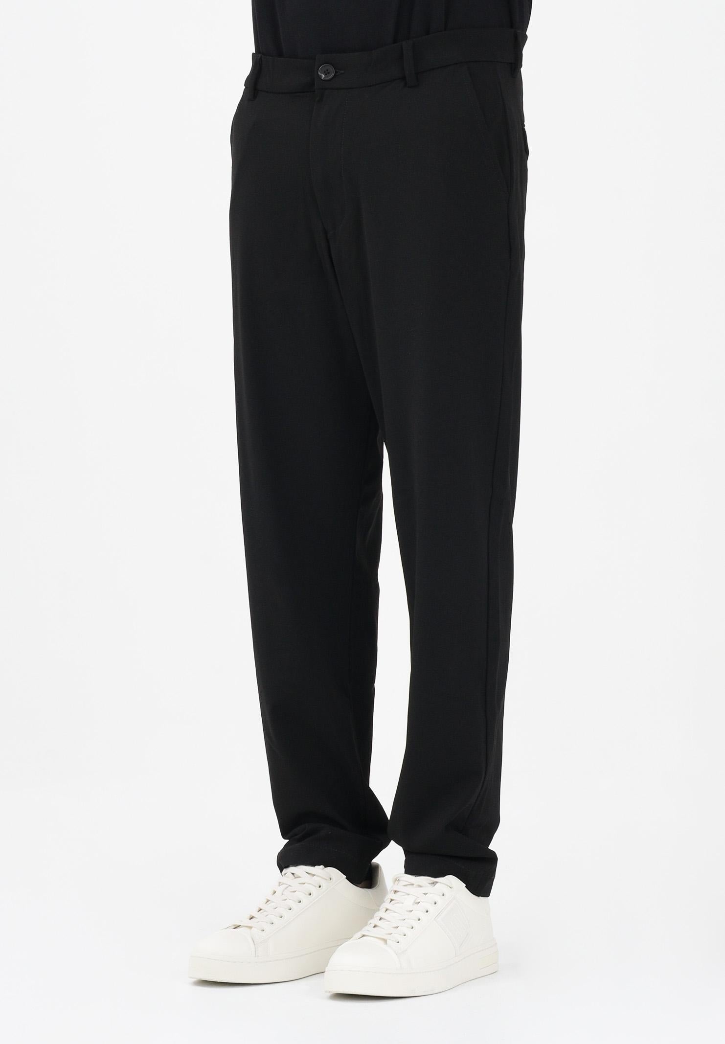 SELECTED HOMME Pantalone nero da uomo 16099820 BL SELECTED HOMME