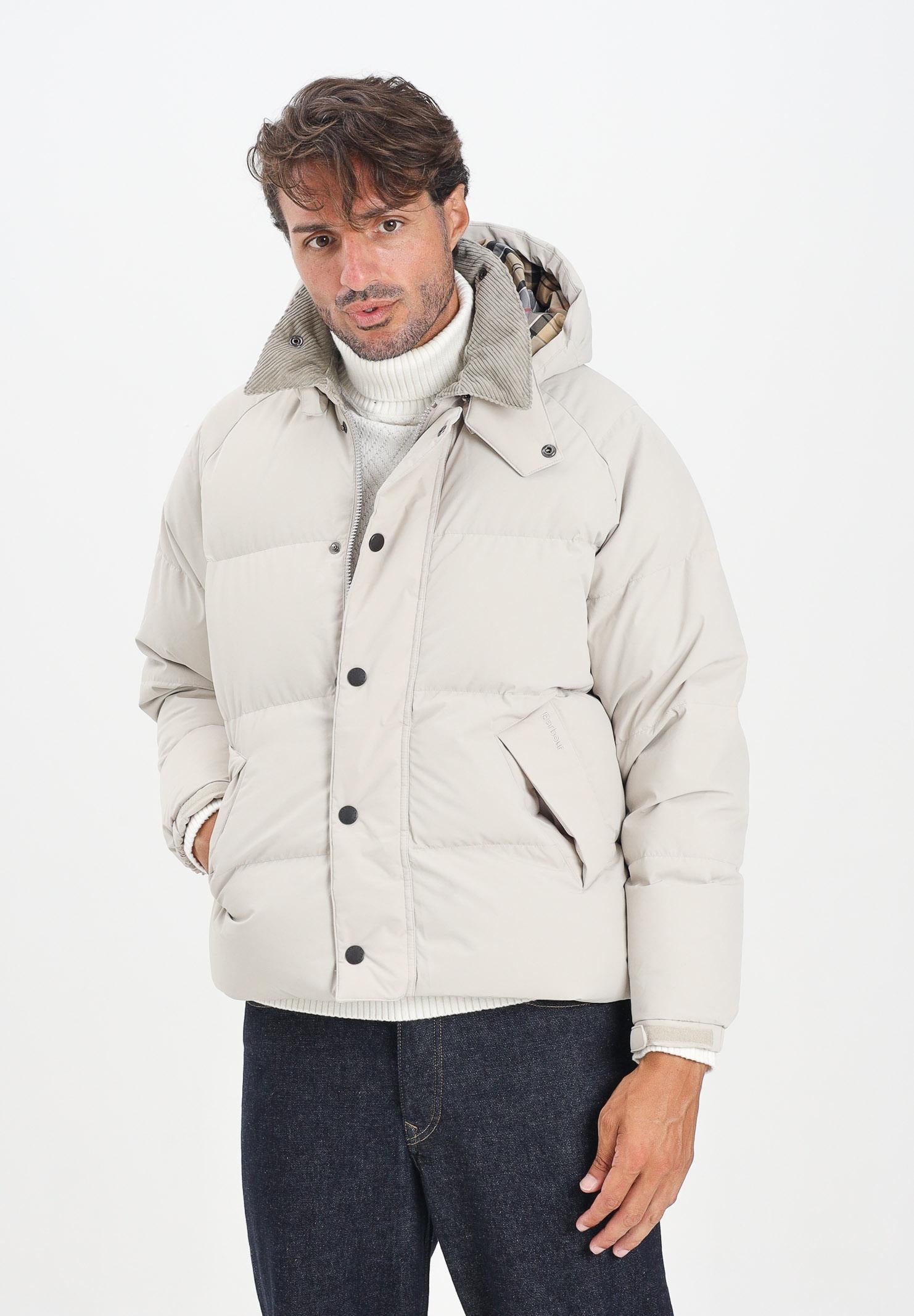 BARBOUR Piumino Barbour Oversized Transport panna da uomo 252MMQU1799 ST31 BARBOUR