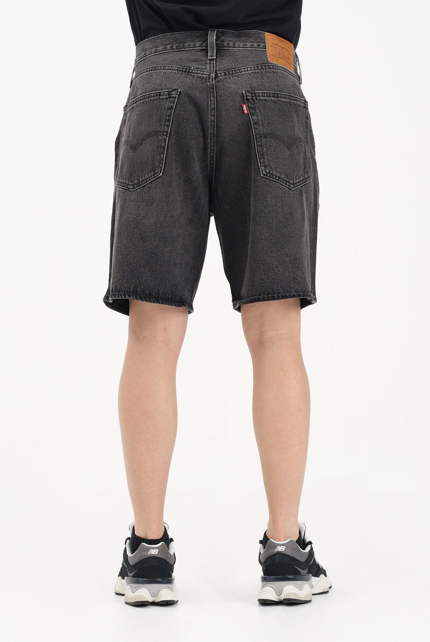 LEVI'S Shorts 468™ Loose in denim nero da uomo A8461-0006 . LEVI'S®
