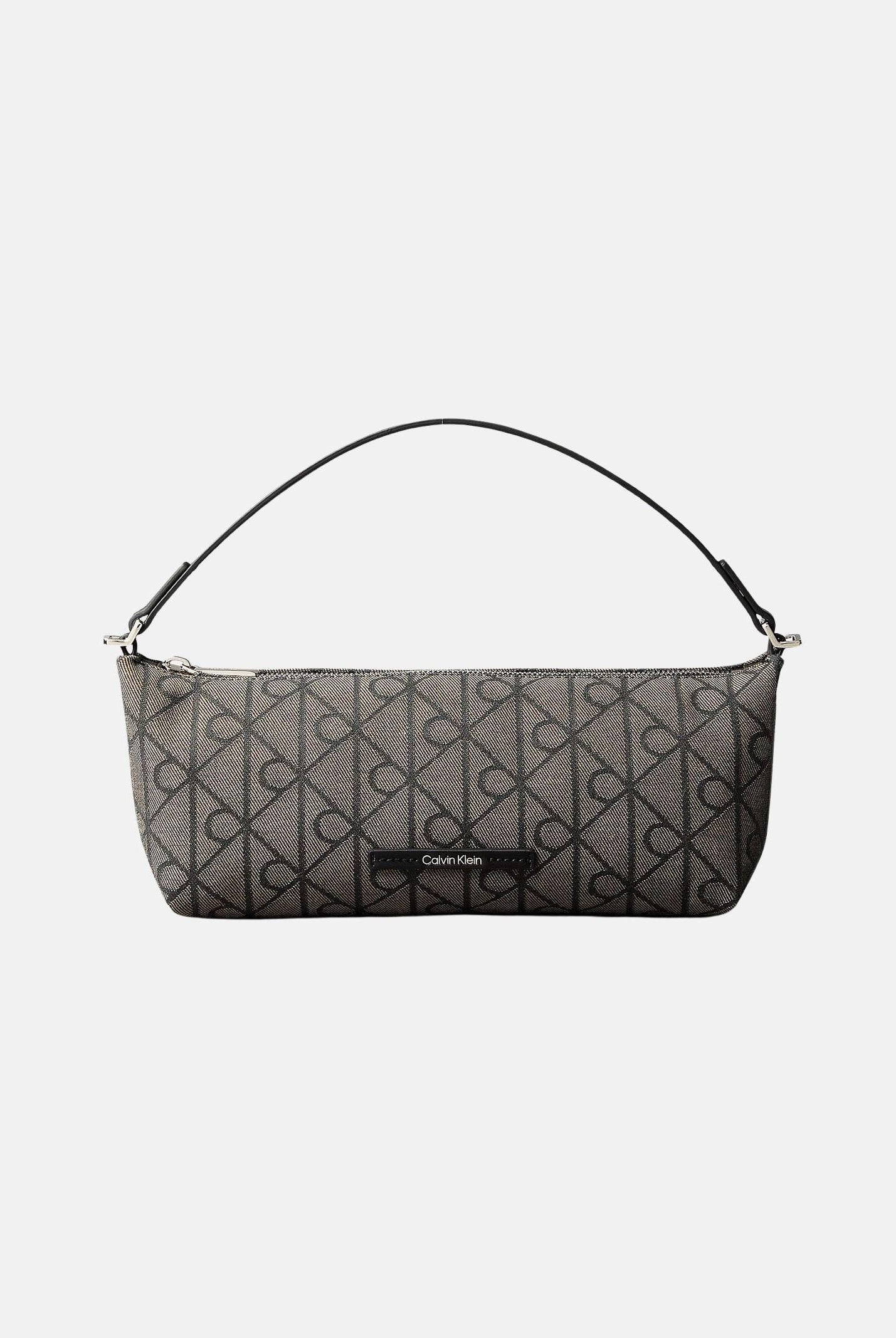CALVIN KLEIN Borsa a tracolla linea Emblem Lotus Beige da donna LV04F3634G 7UL CALVIN KLEIN