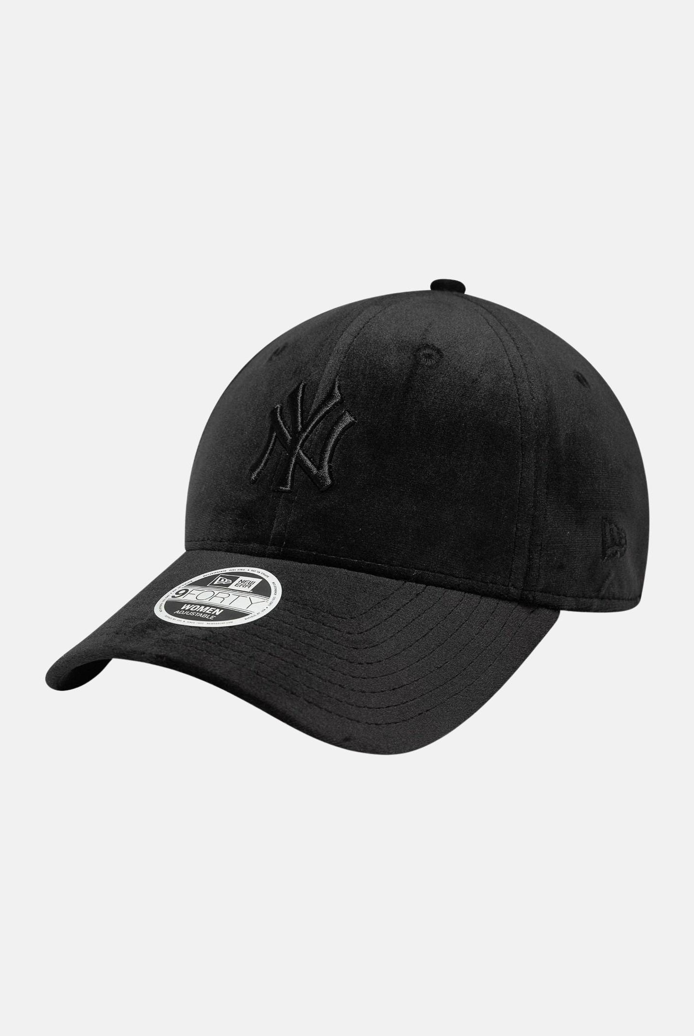 NEW ERA Cappello con visiera 9FORTY New York Yankees MLB in velluto nero per uomo e donna 60758956 . NEW ERA