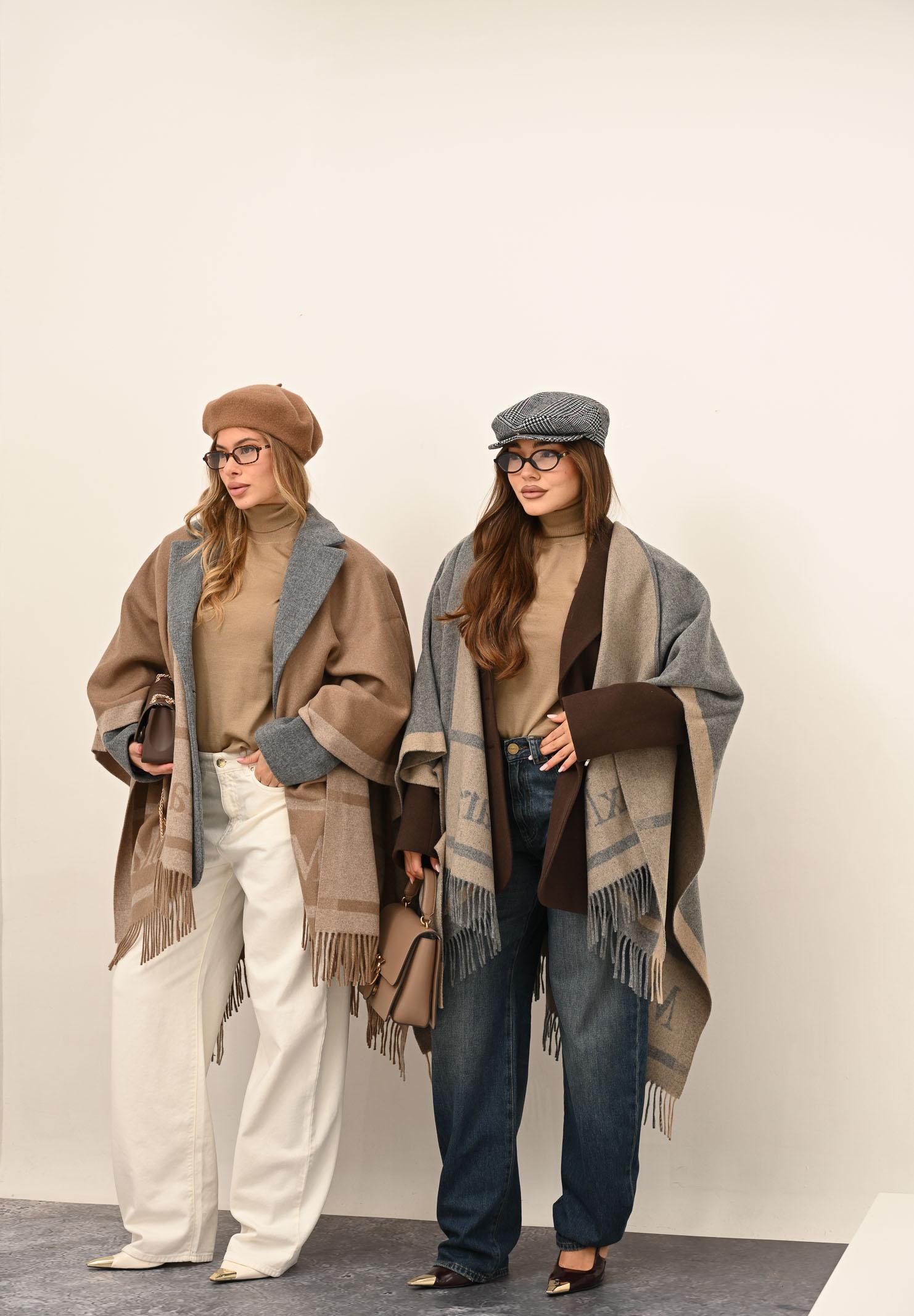 MAX MARA Mantella Hildestd color cammello da donna 2526546021600 002 MAX MARA