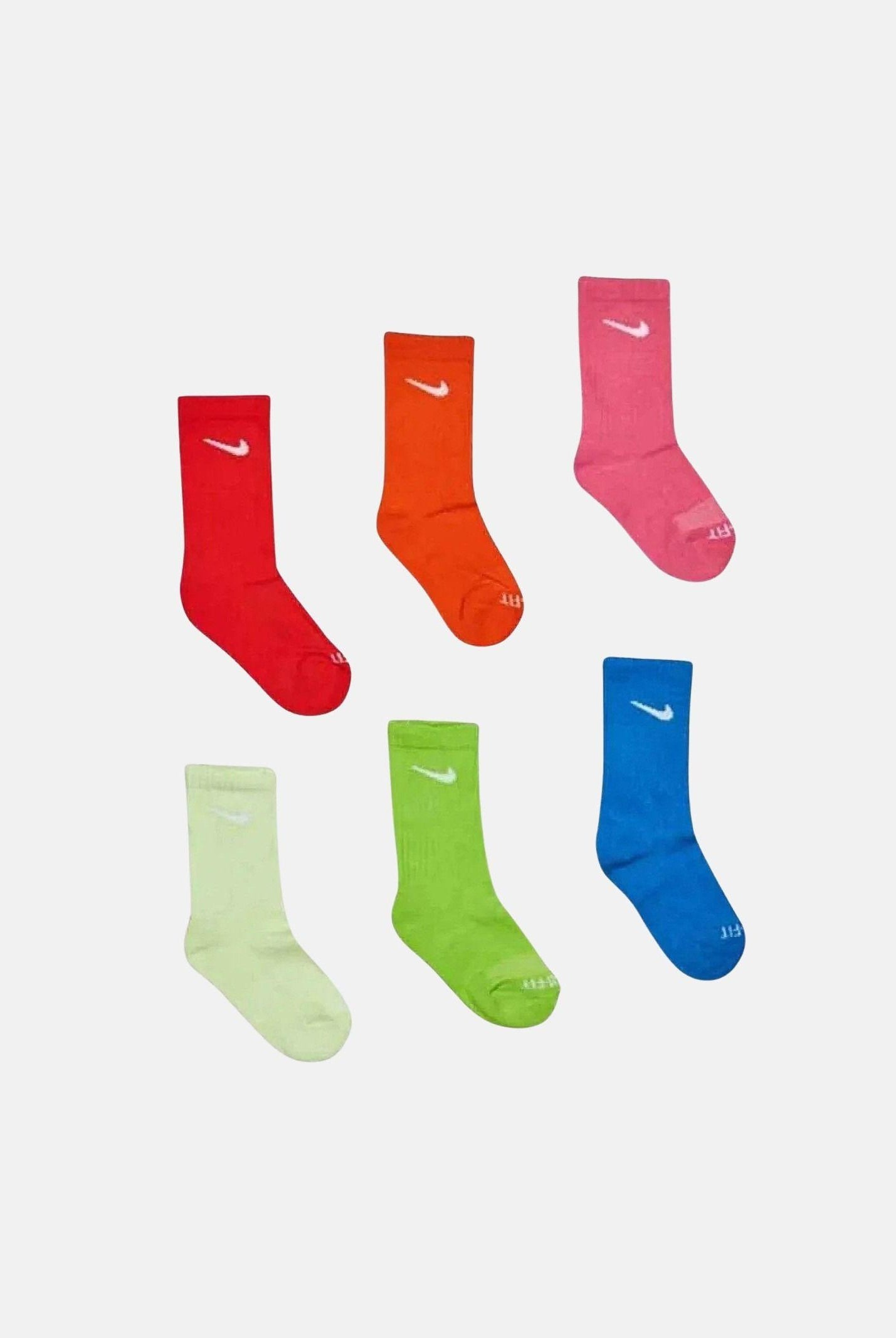 NIKE Calzini (6 paia) Nike Solid multicolor per bambino e bambina UN0019 Y24 NIKE