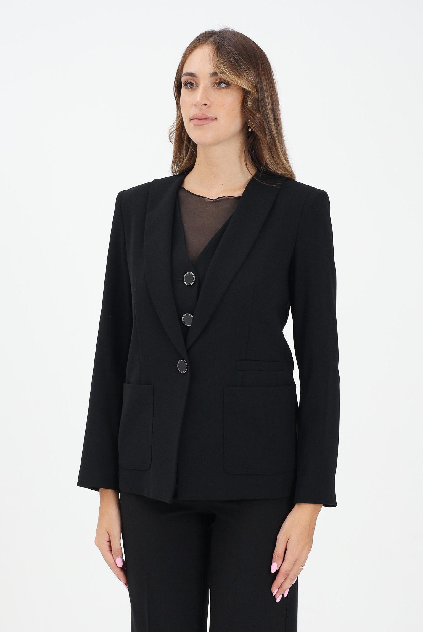 ARMANI EXCHANGE Giacca nera da donna XW001277AF16148 UC001 ARMANI EXCHANGE