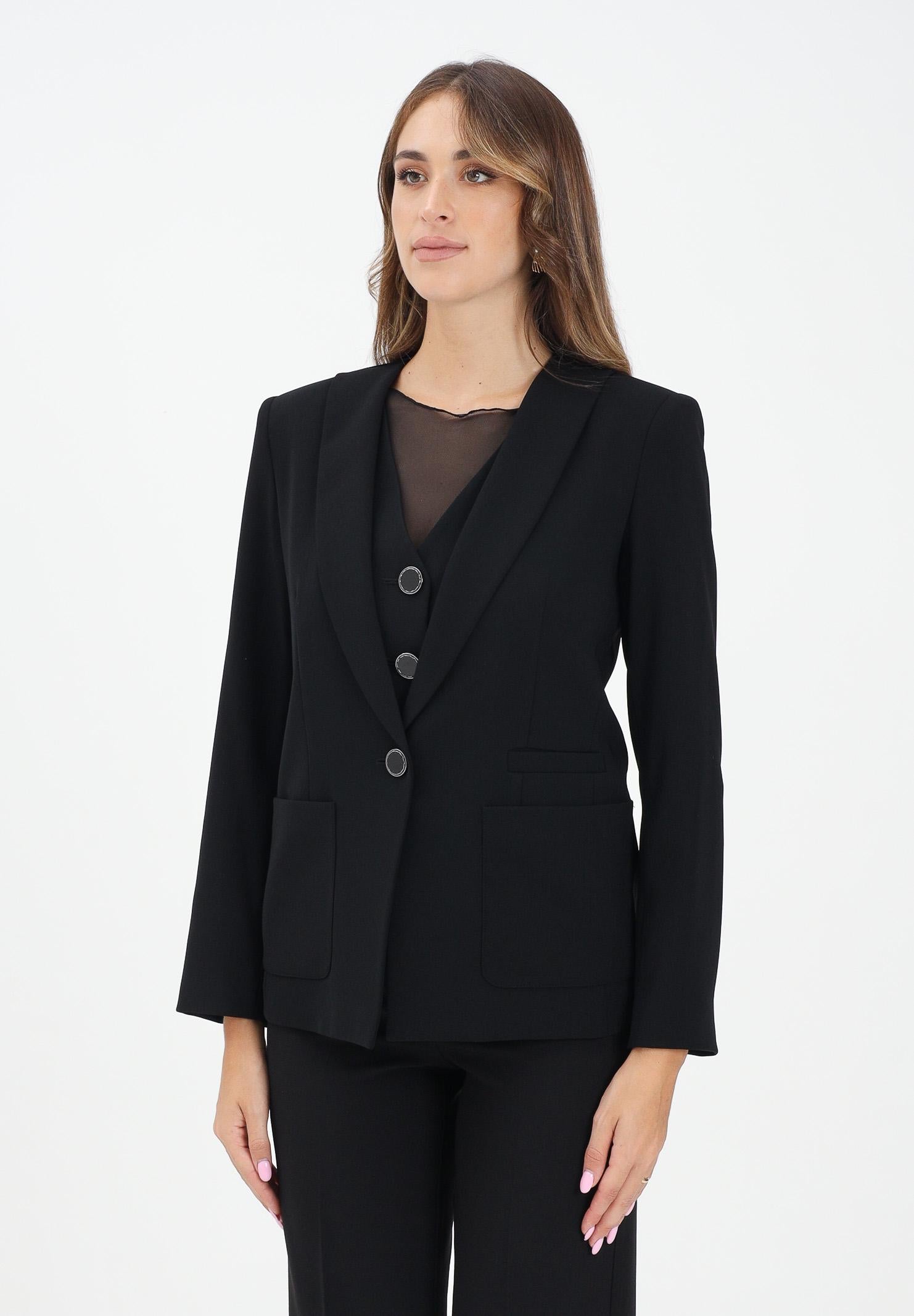 ARMANI EXCHANGE Giacca nera da donna XW001277AF16148 UC001 ARMANI EXCHANGE