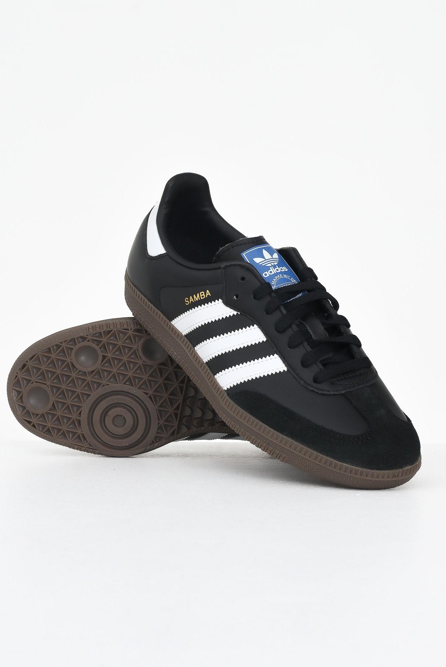 ADIDAS ORIGINALS Sneakers Samba OG nere per uomo e donna IE3676 ADIDAS ORIGINALS