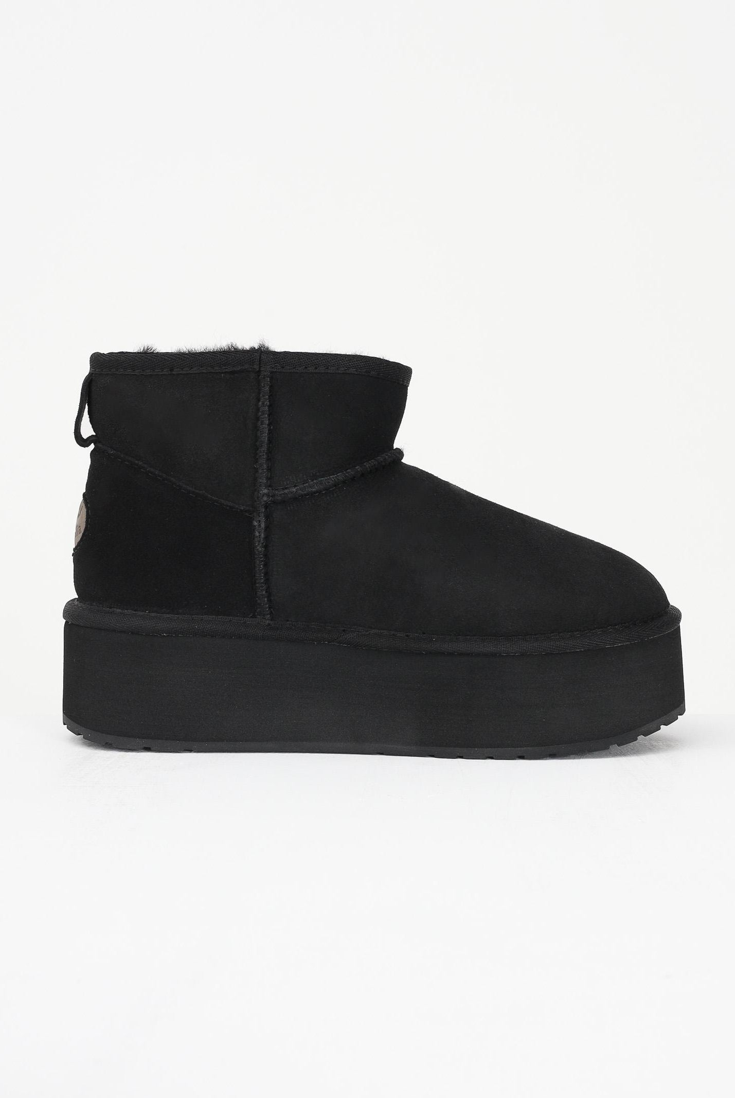 EMU Stivali bassi Stinger Micro Flatform neri da donna W13082 BLAK EMU