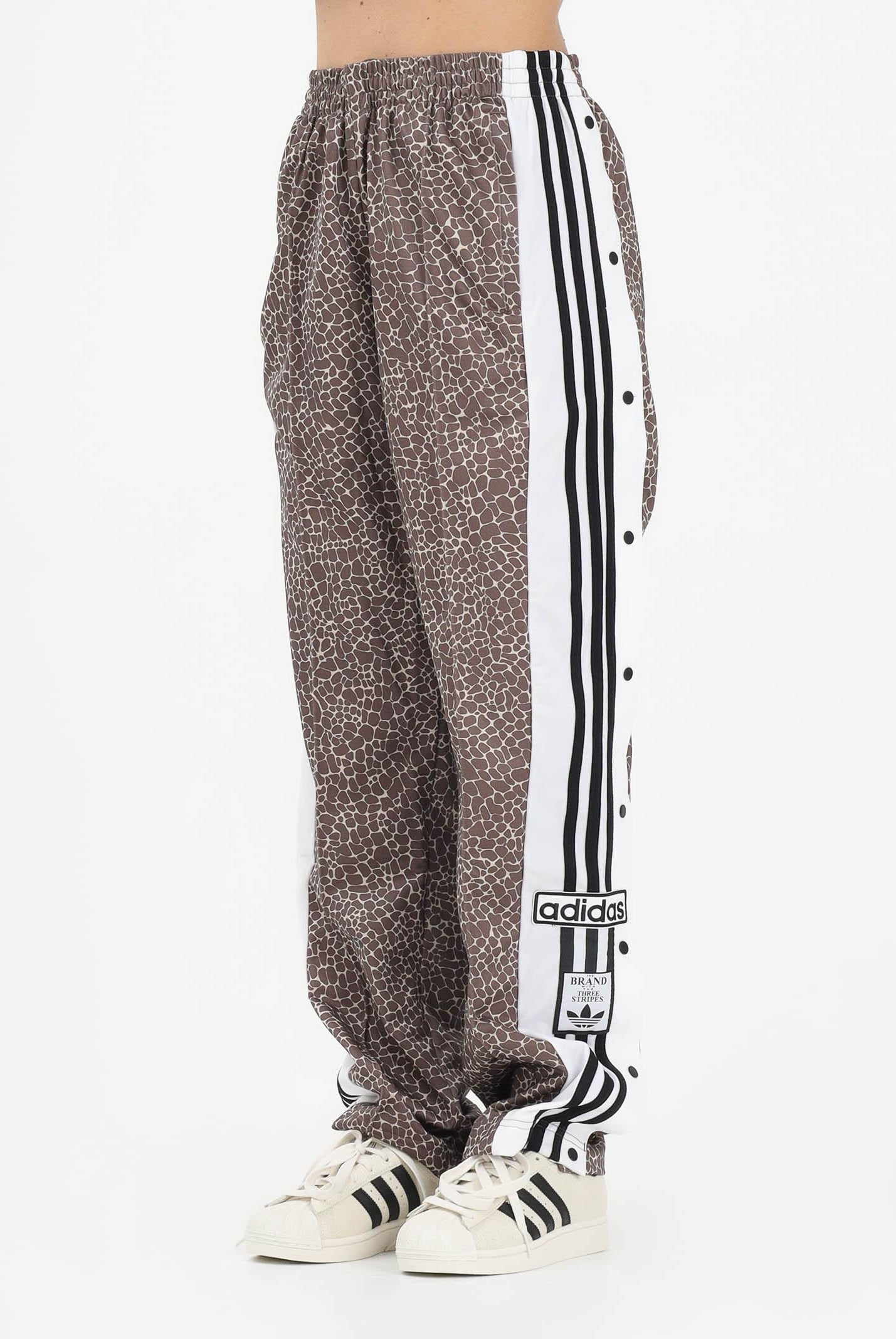 ADIDAS ORIGINALS Pantalone sportivo AOP Adi-Break marrone da donna KD8820 . ADIDAS ORIGINALS