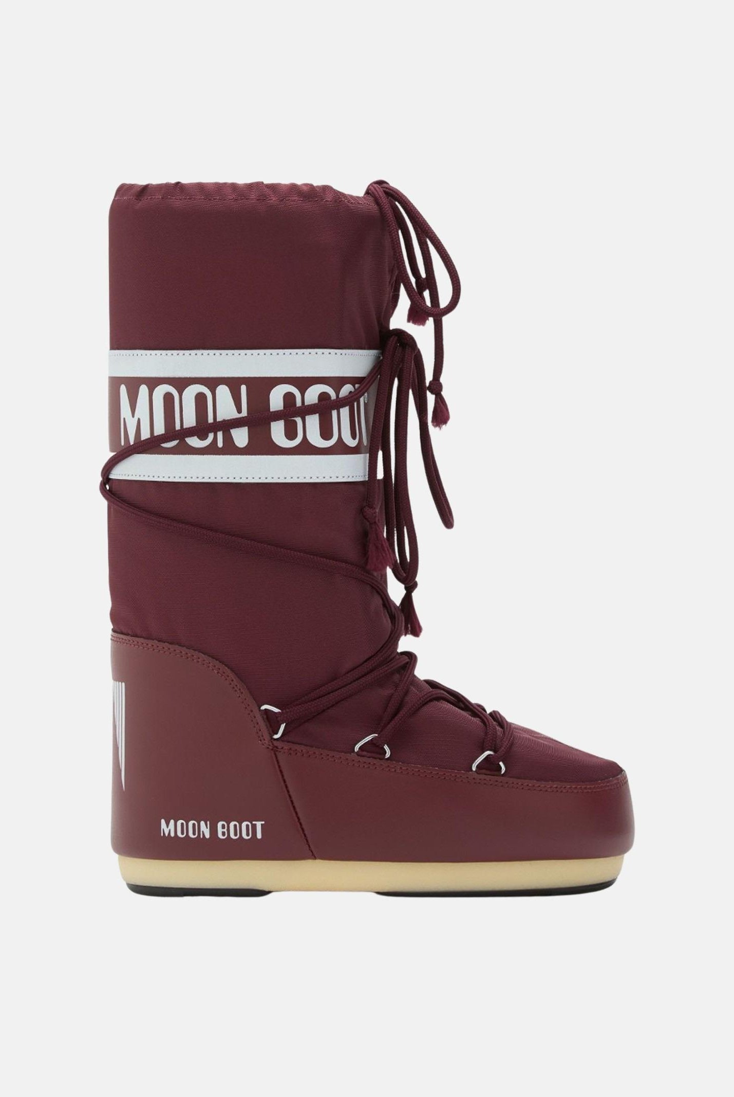 MOON BOOT Stivali da neve ICON bordeaux per uomo e donna 80D1400440 D013 MOON BOOT