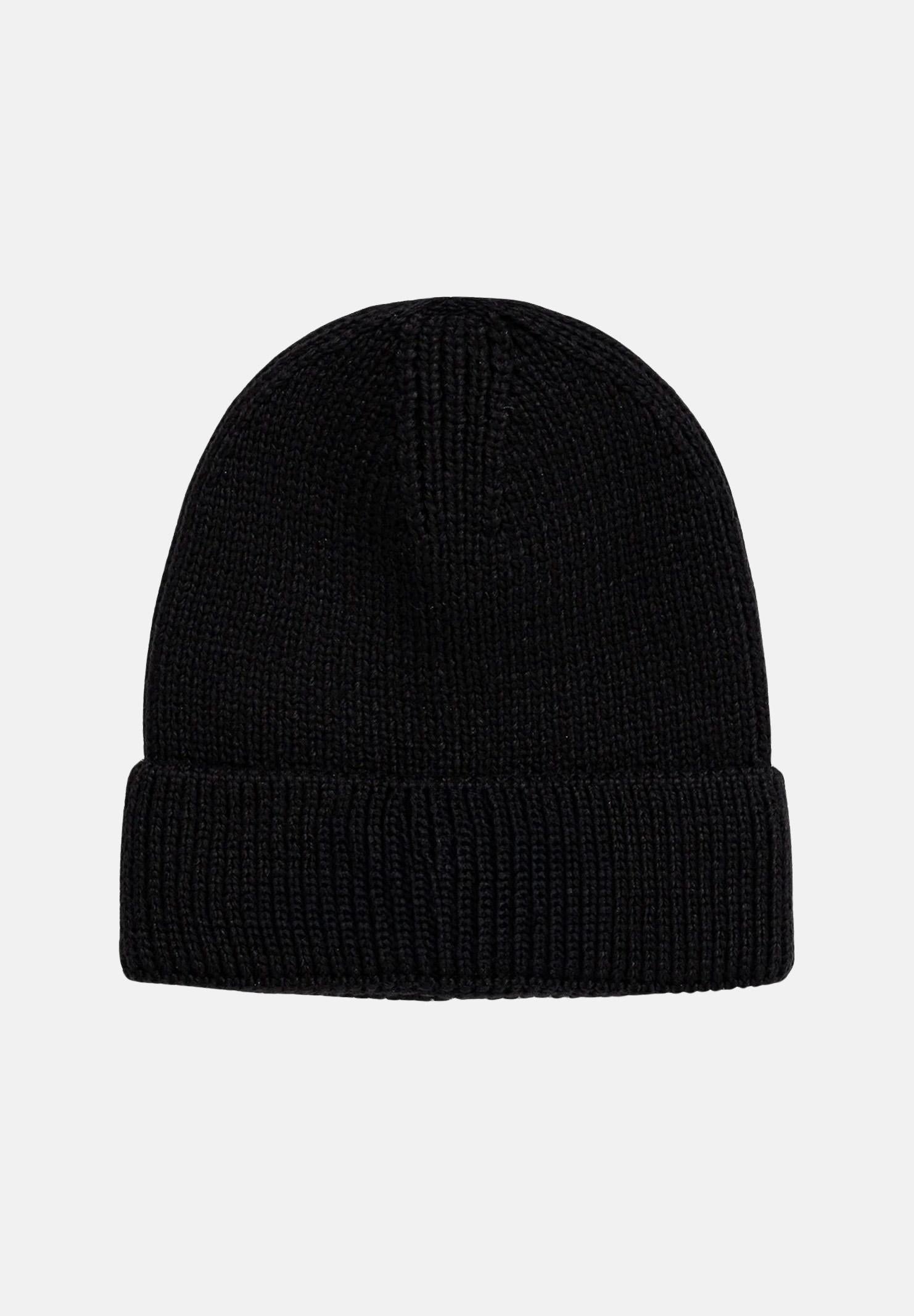 THE NORTH FACE Berretto nero per uomo e donna con risvolto e logo box TNF NF0A8CHEJK31 . THE NORTH FACE