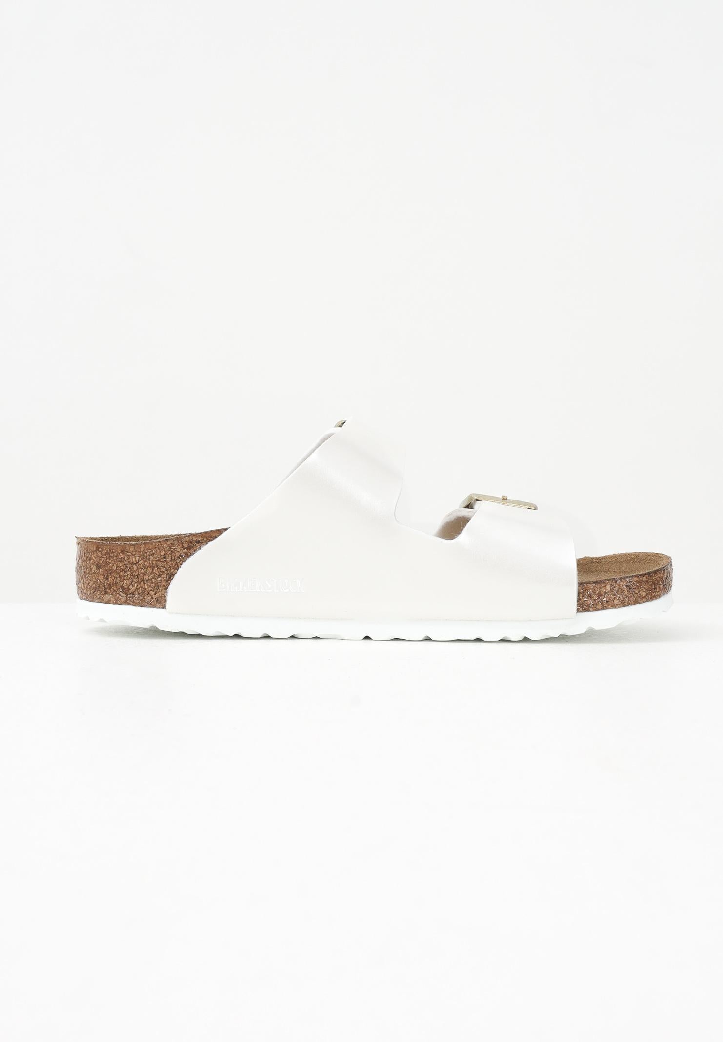 BIRKENSTOCK Ciabatte Arizona bianco perla da bambina 1029456 . BIRKENSTOCK