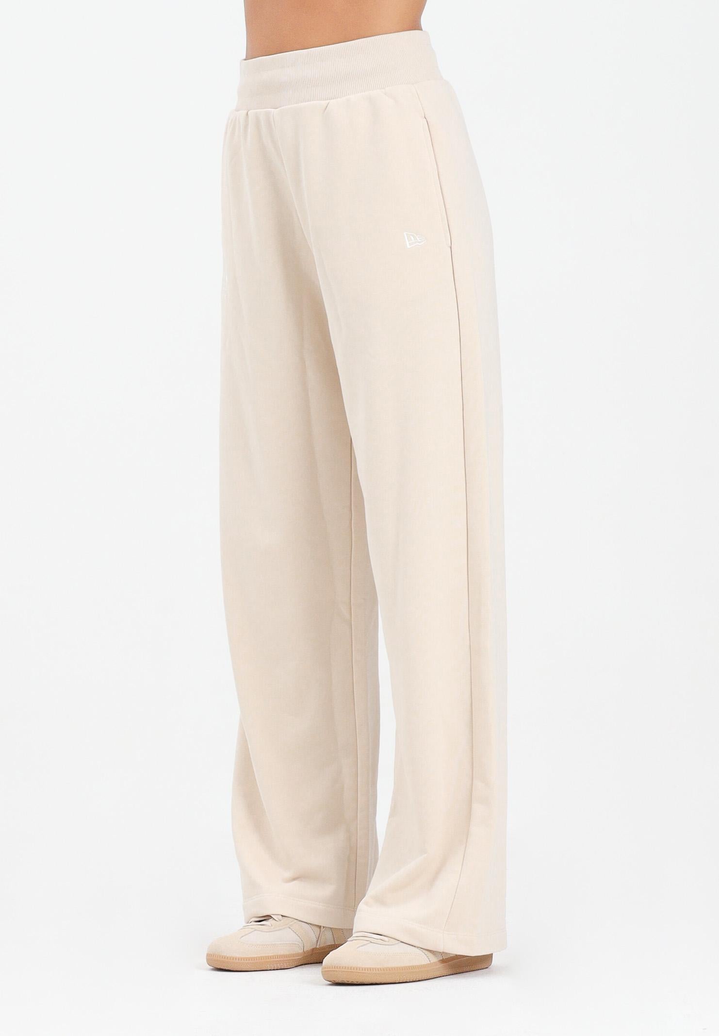 NEW ERA Pantalone sportivo LA Dodgers MLB Tonal Straight Leg panna da donna 60684428 . NEW ERA