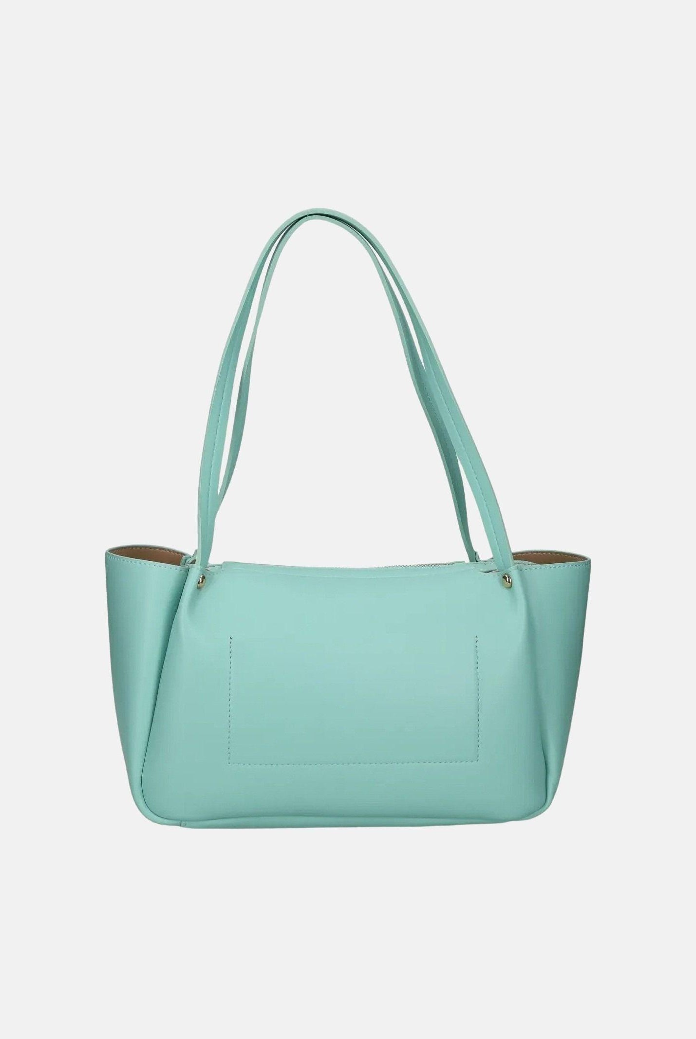 JUST CAVALLI Borsa a spalla verde acqua da donna con charm logo 80RA4BE3ZSD85 130 JUST CAVALLI