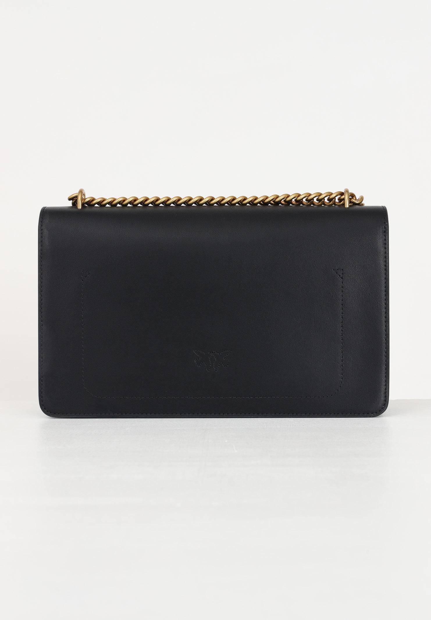 PINKO Borsa a tracolla Classic Love Bag One nera da donna 100941A0F1 Z99Q PINKO