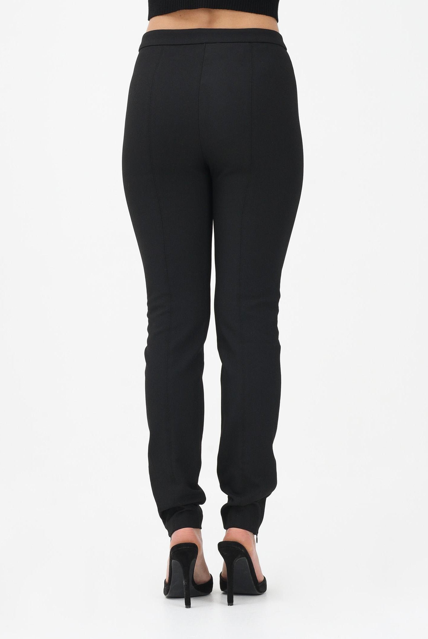 PINKO Pantalone elegante cammello da donna con fondo regolabile 105600A2QV Z99 PINKO