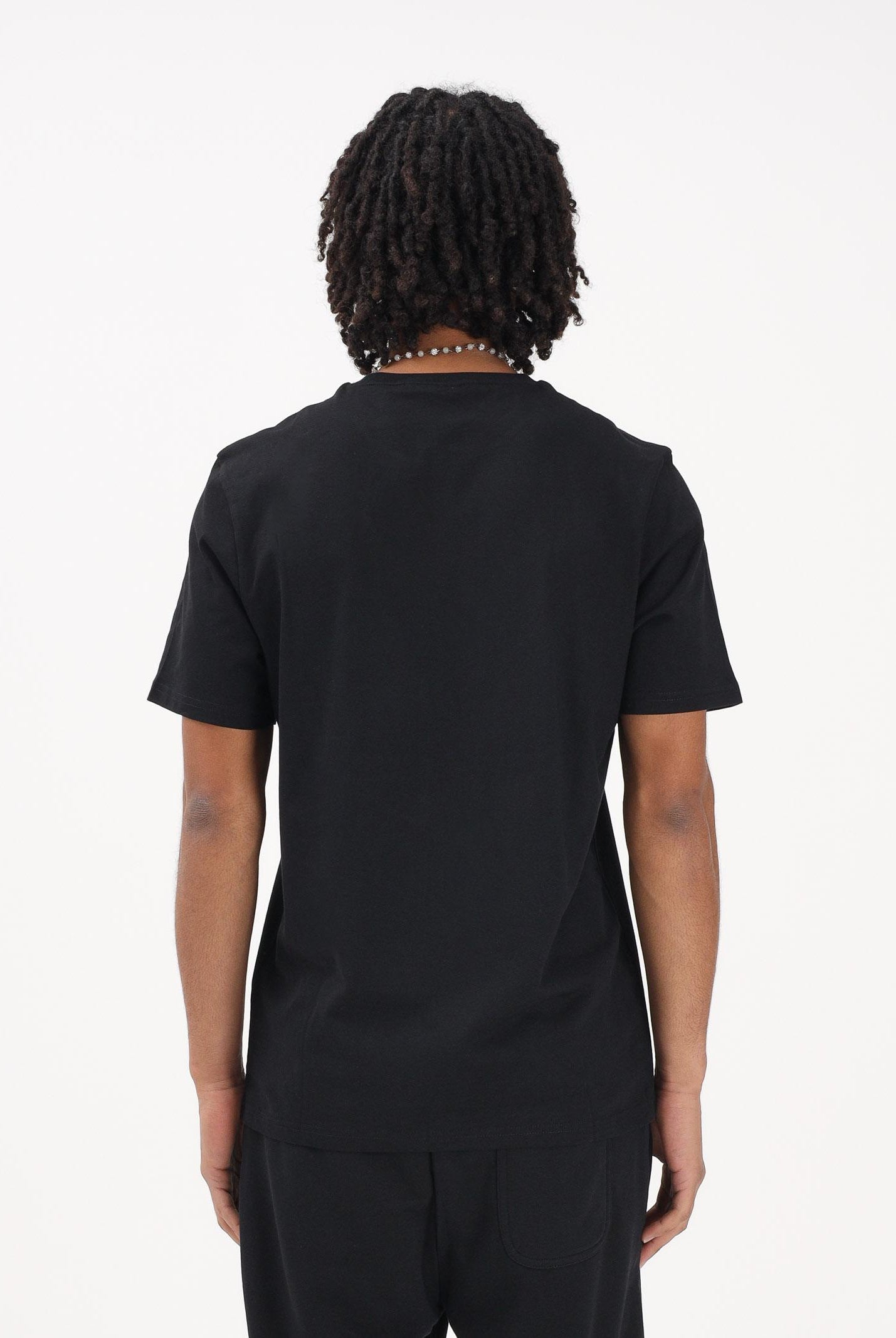 LYLE & SCOTT T-shirt a manica corta nera da uomo con logo TS400VOG Z865 LYLE & SCOTT