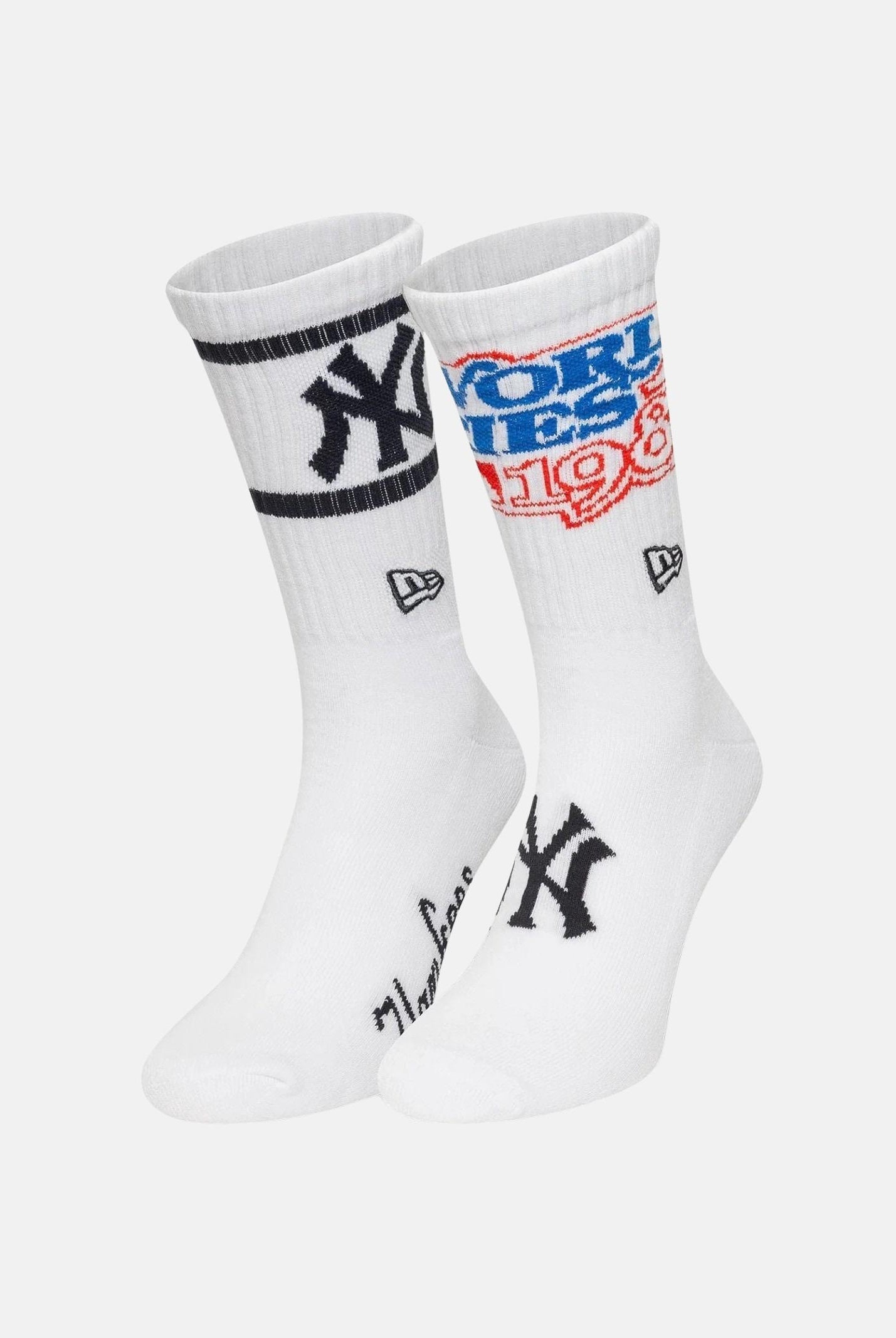 NEW ERA Calzini (2 paia) New York Yankees World Series bianchi per uomo e donna 60684239 NEW ERA