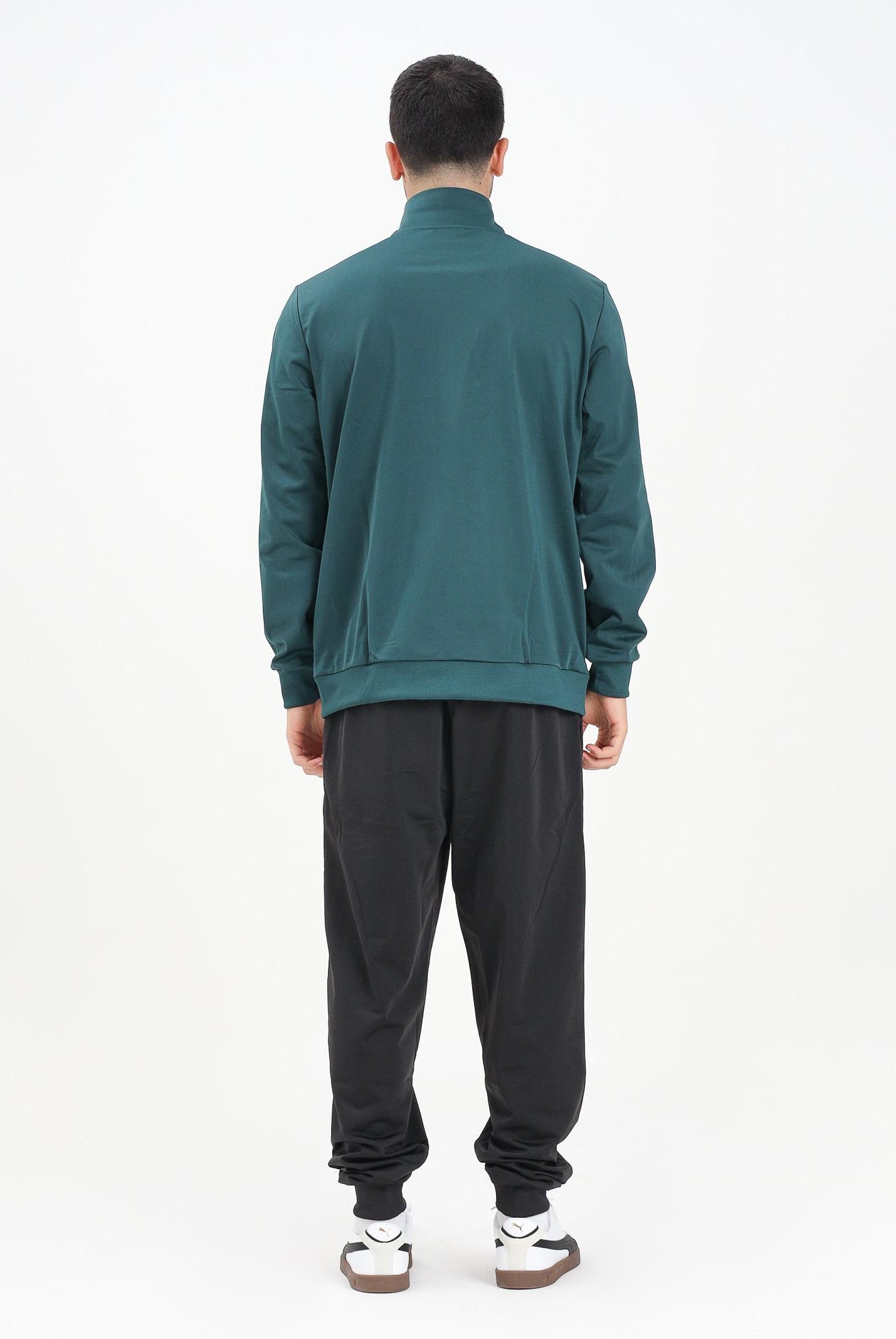 PUMA Tuta Essentials Poly verde e nero da uomo 684847 75 PUMA