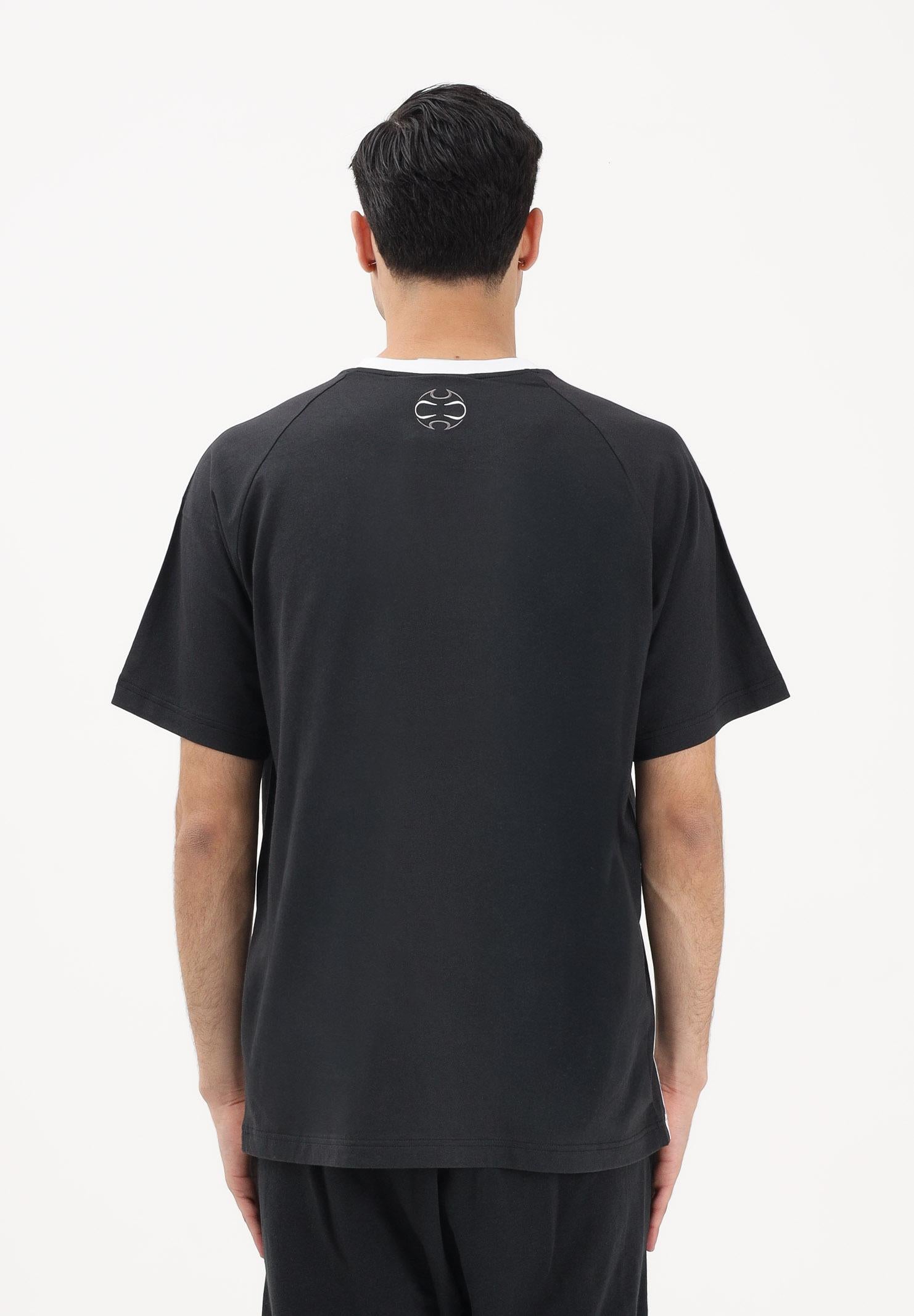 ADIDAS ORIGINALS T-shirt a manica corta Adicolor Teamgeist nera da uomo KE2778 . ADIDAS ORIGINALS