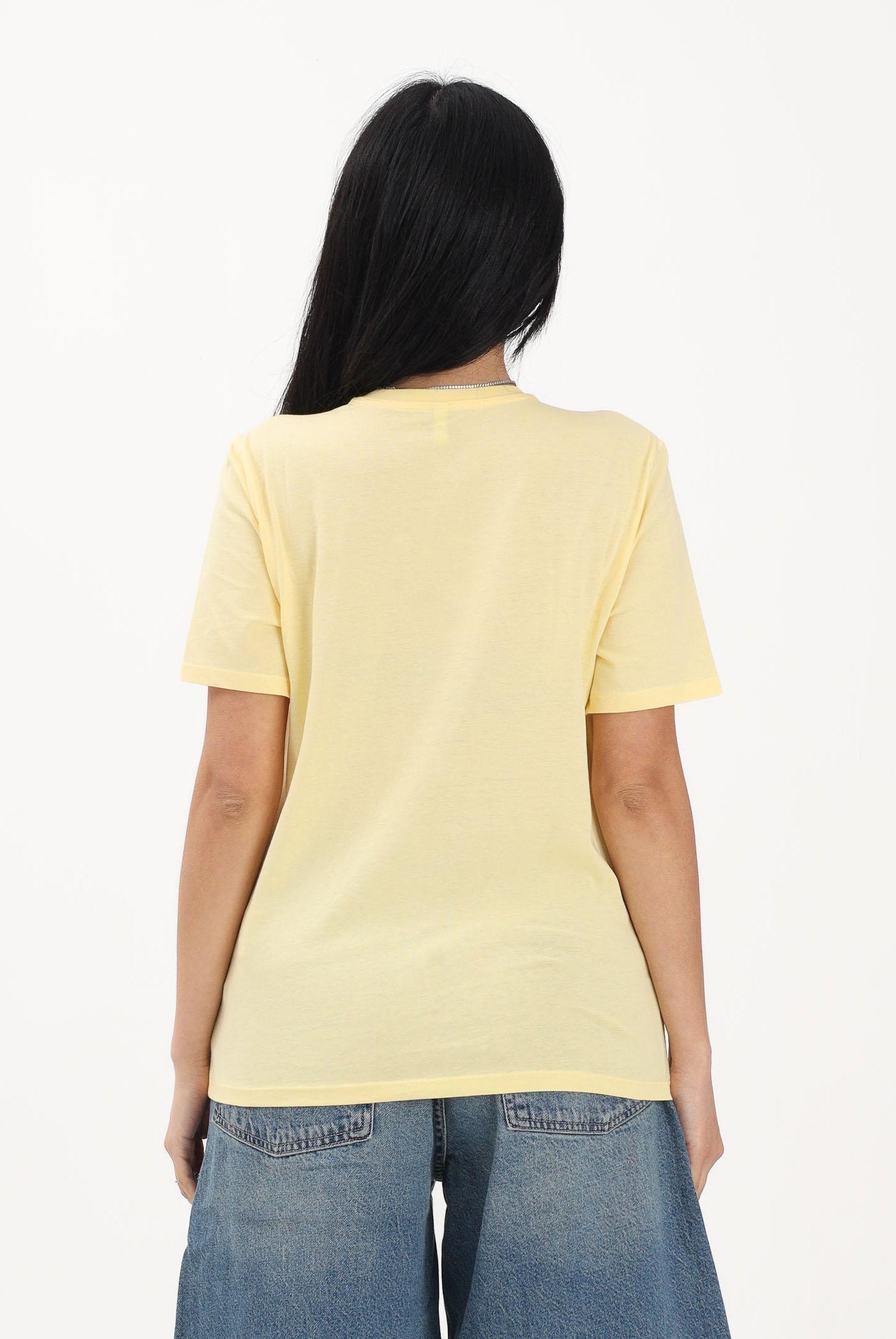 ONLY T-shirt a manica corta gialla da donna con ricamo 15368637 PABA ONLY