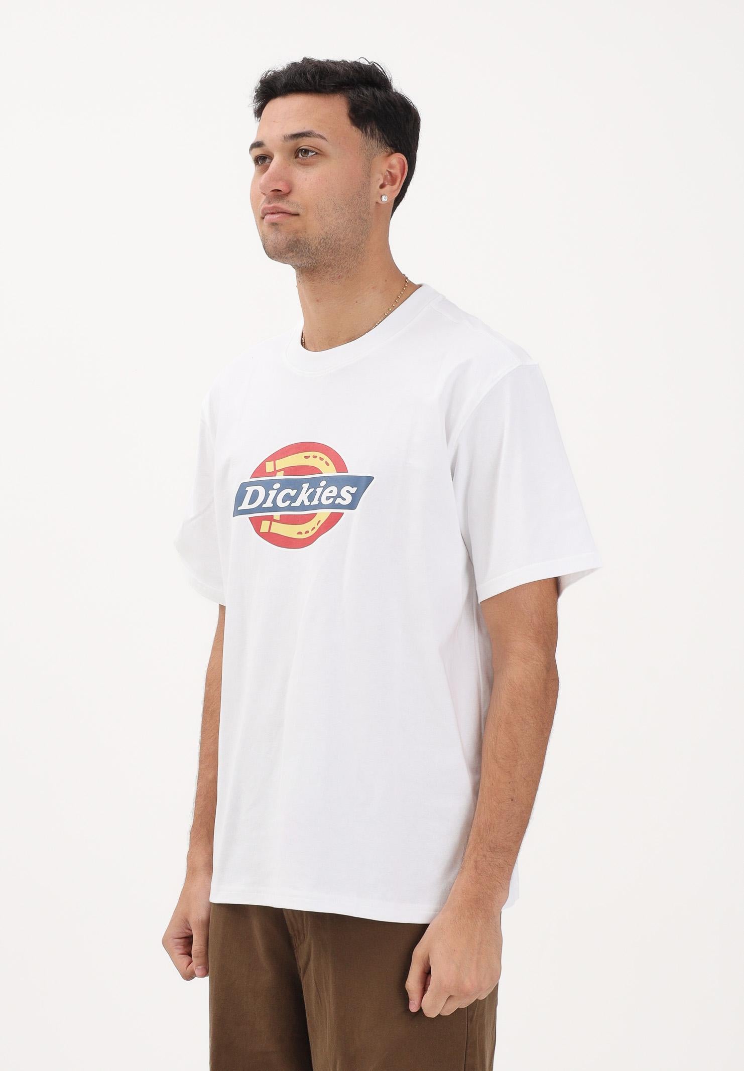 DICKIES T-shirt a manica corta Icon bianca da uomo DK0A88FG0WH1 . DIckies