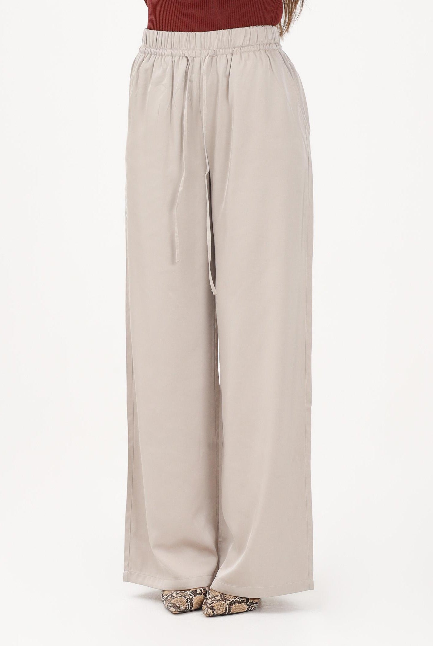 ONLY Pantalone beige da donna 15367634 PE ONLY