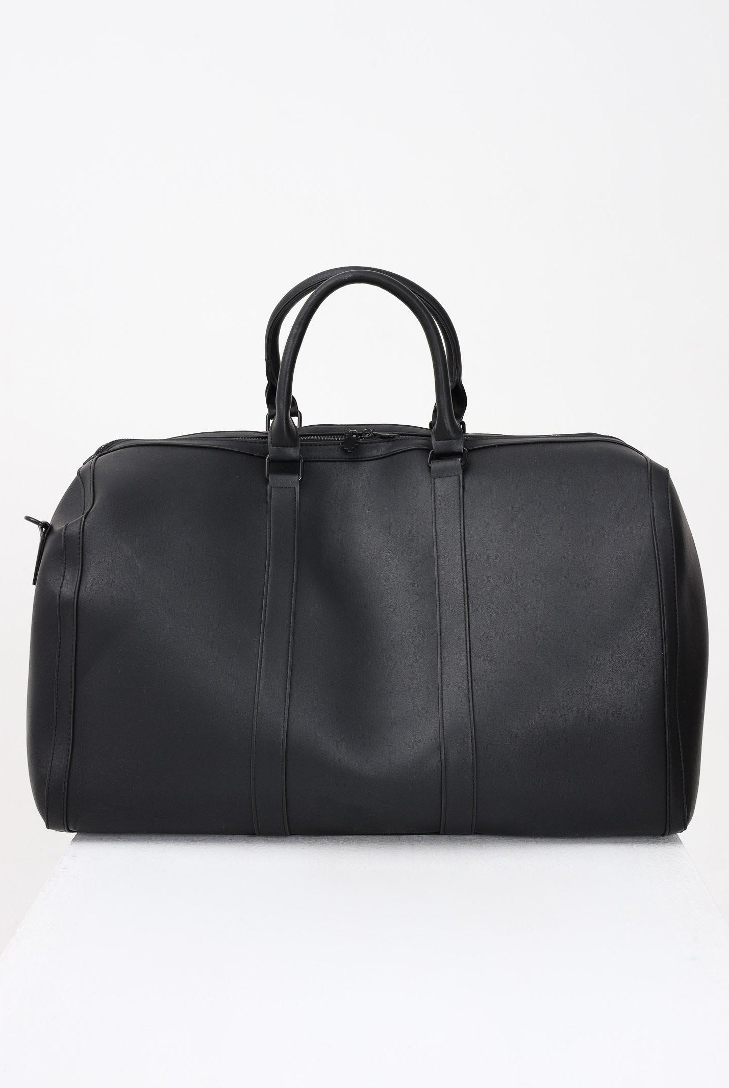 MARCELO BURLON COUNTY OF MILAN Borsone nero per uomo e donna con stampa COMAF250130 MARCELO BURLON COUNTY OF MILAN