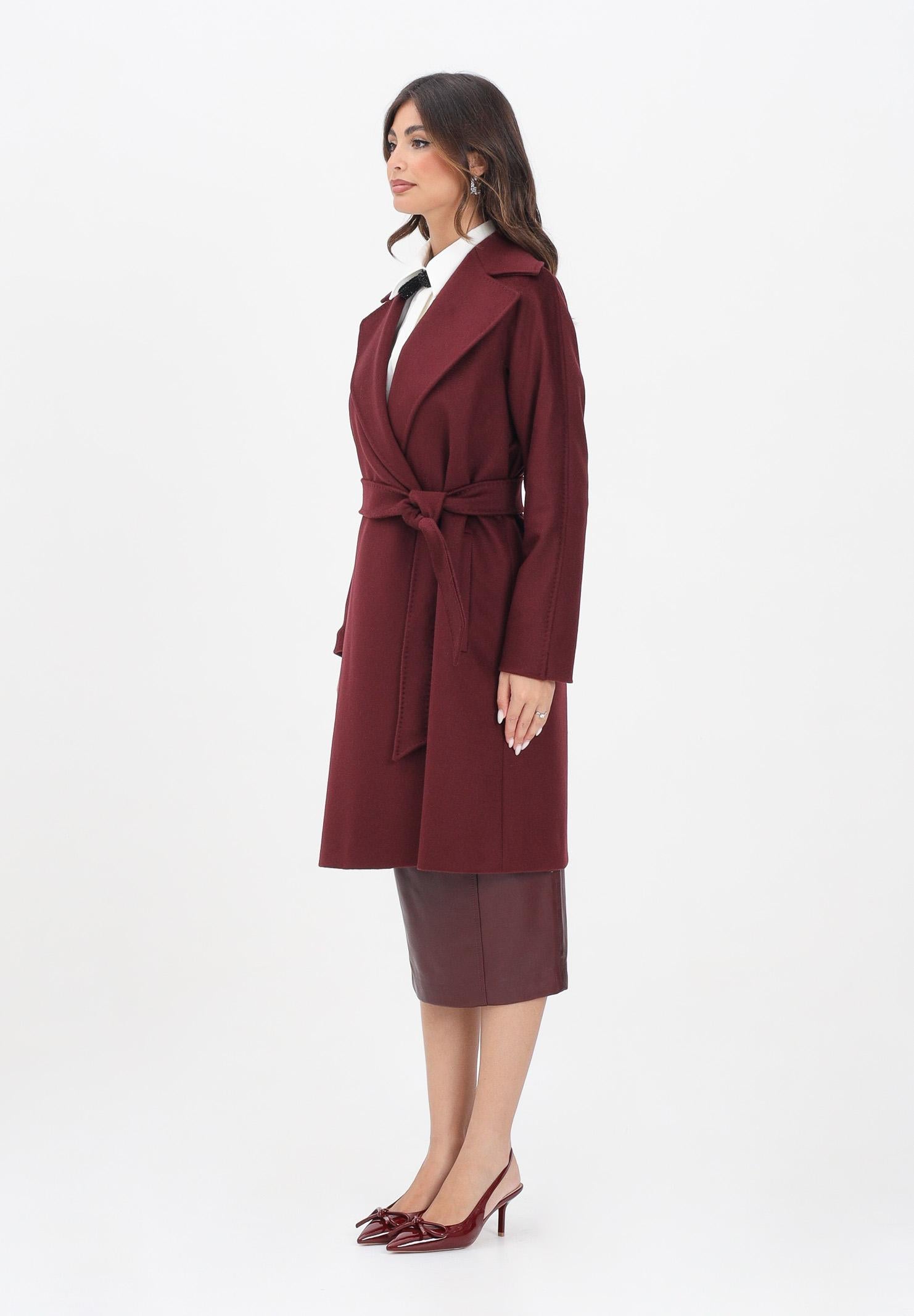 MAX MARA Cappotto Dravenna bordeaux da donna 2526016091600 084 MAX MARA