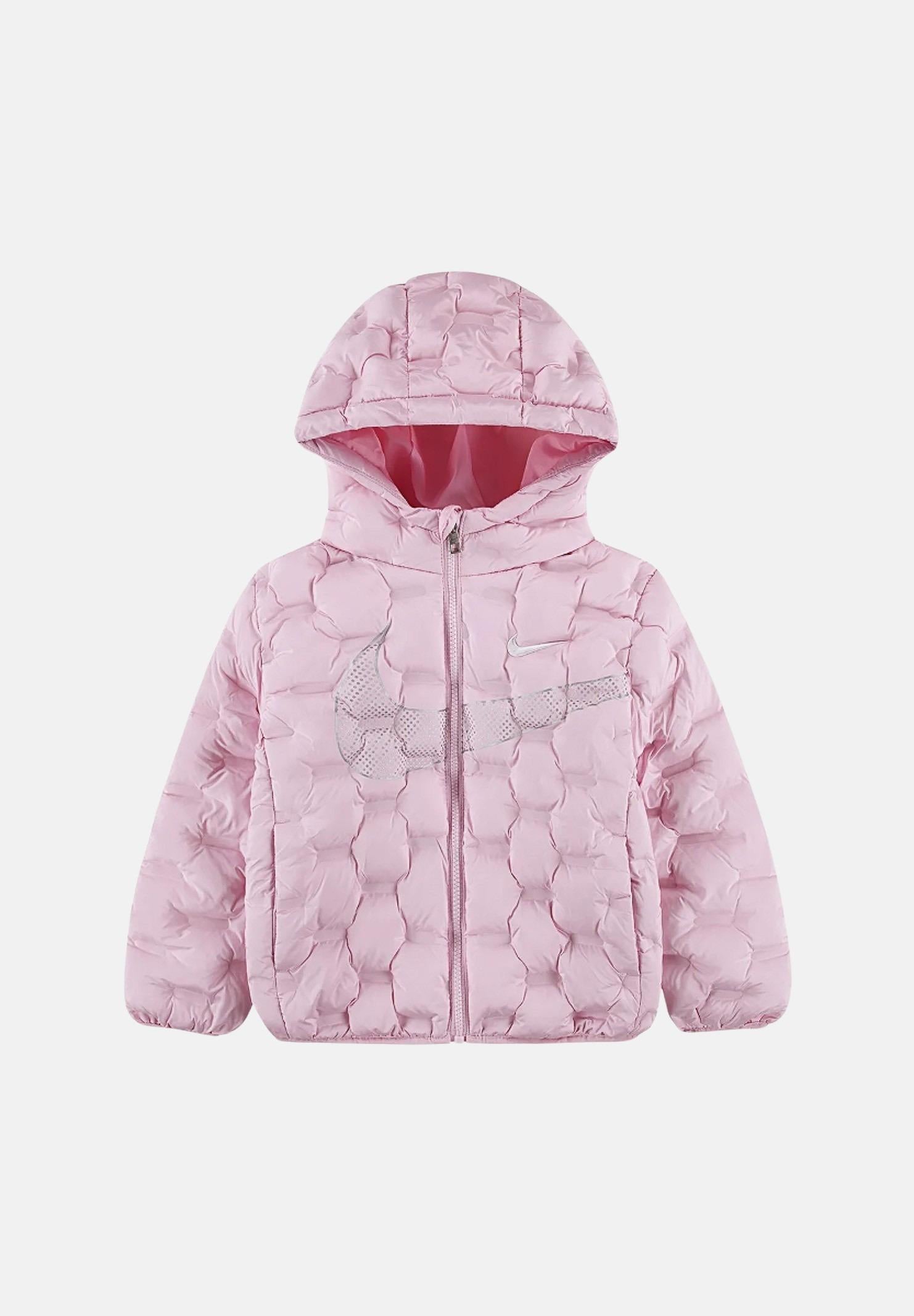 NIKE Piumino SEAMLESS QUILT rosa da bambina 36N108 A9Y NIKE