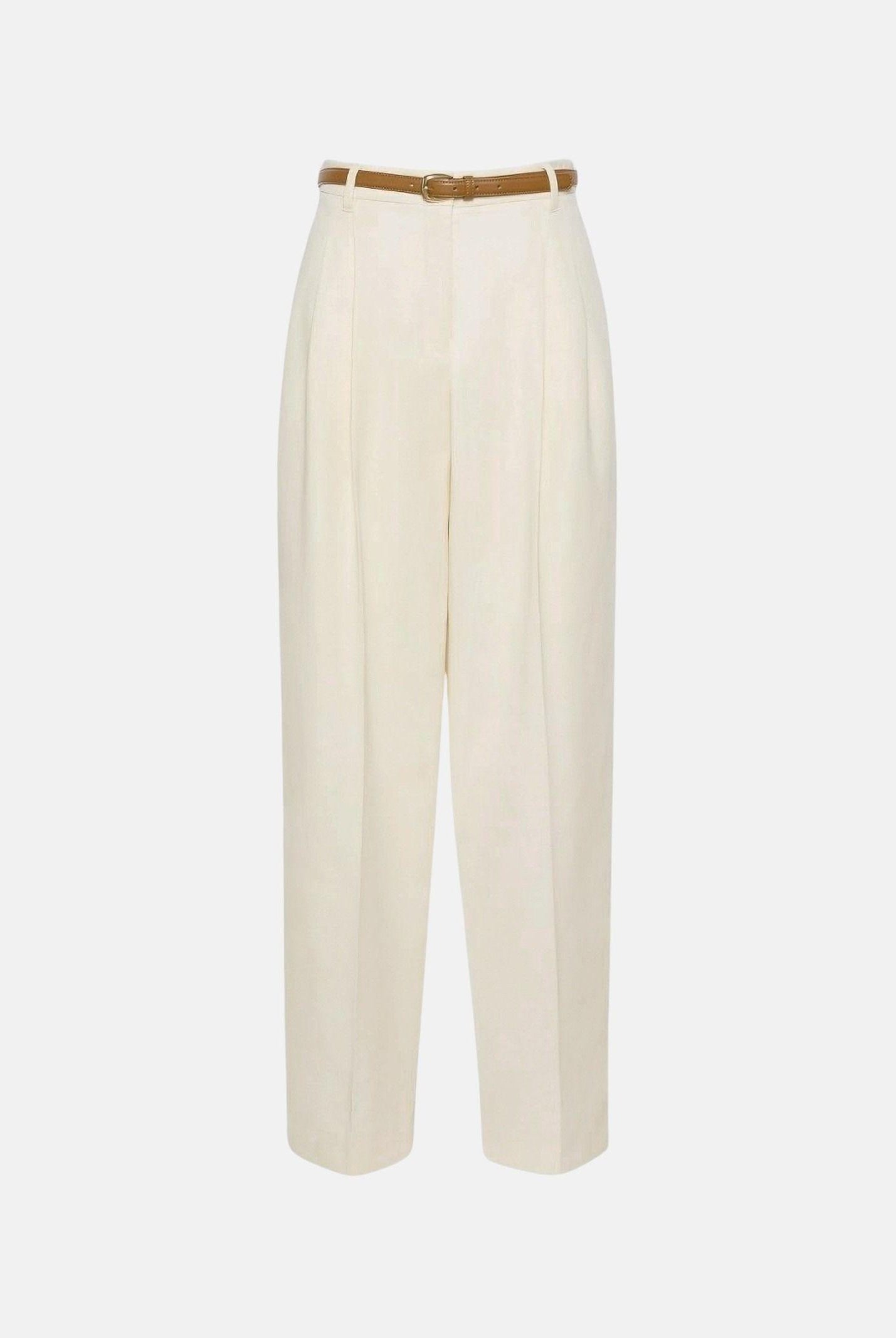 MAX MARA Pantalone fluido bianco avorio MSTADUNCO da donna. 2626136081600 011 MAXMARA