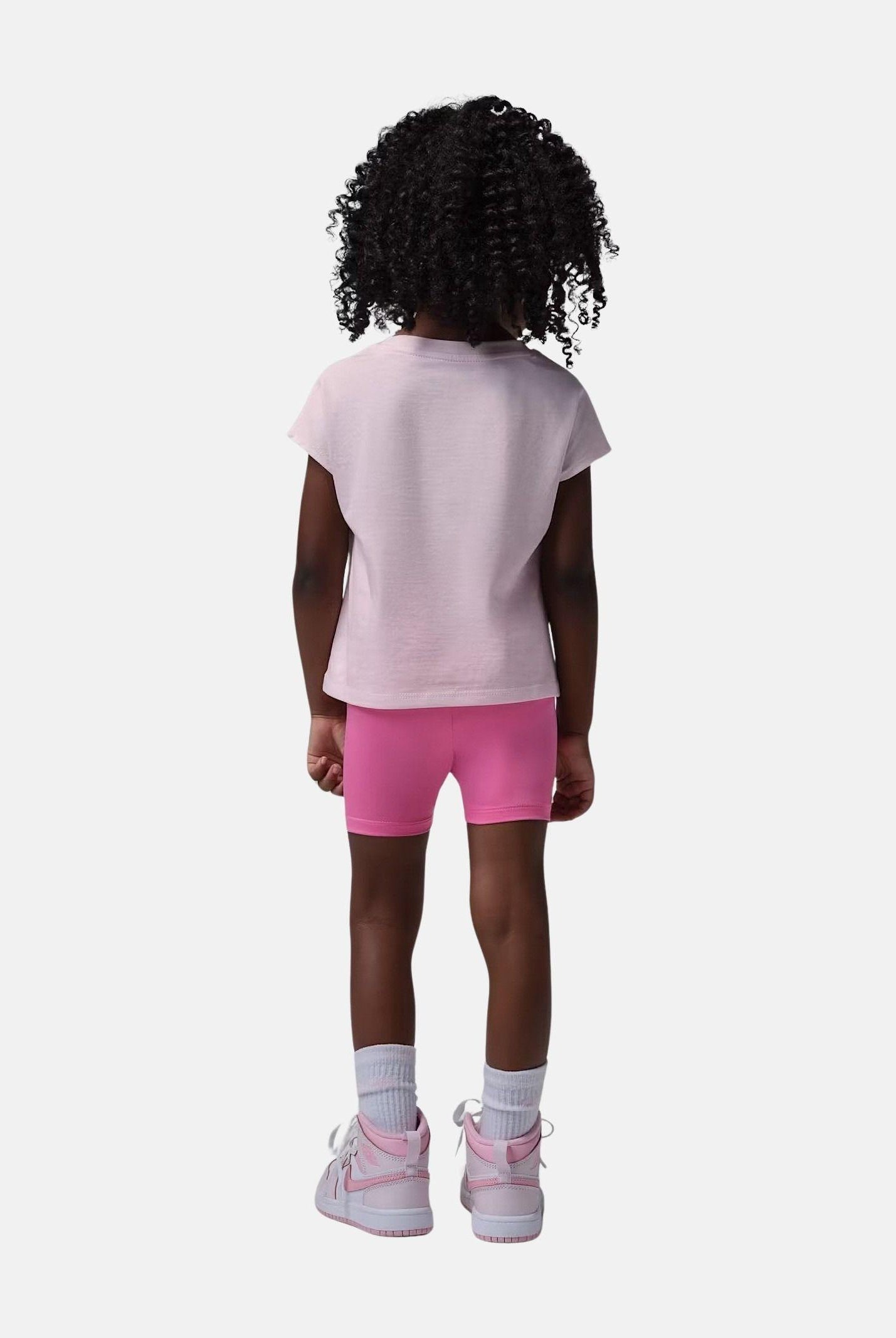 JORDAN Completino Dri-FIT rosa e fucsia da bambina 35F792 AA7 JORDAN