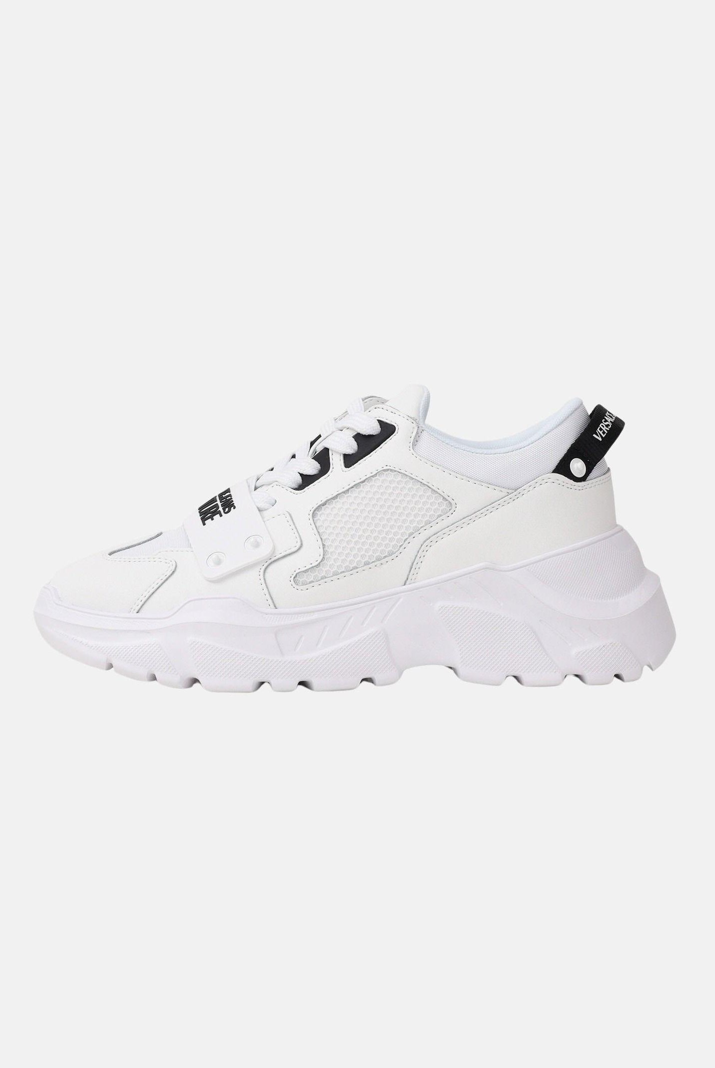 VERSACE JEANS COUTURE Sneakers bianche da uomo con logo 80YA3SC4ZSE20 003 VERSACE JEANS COUTURE