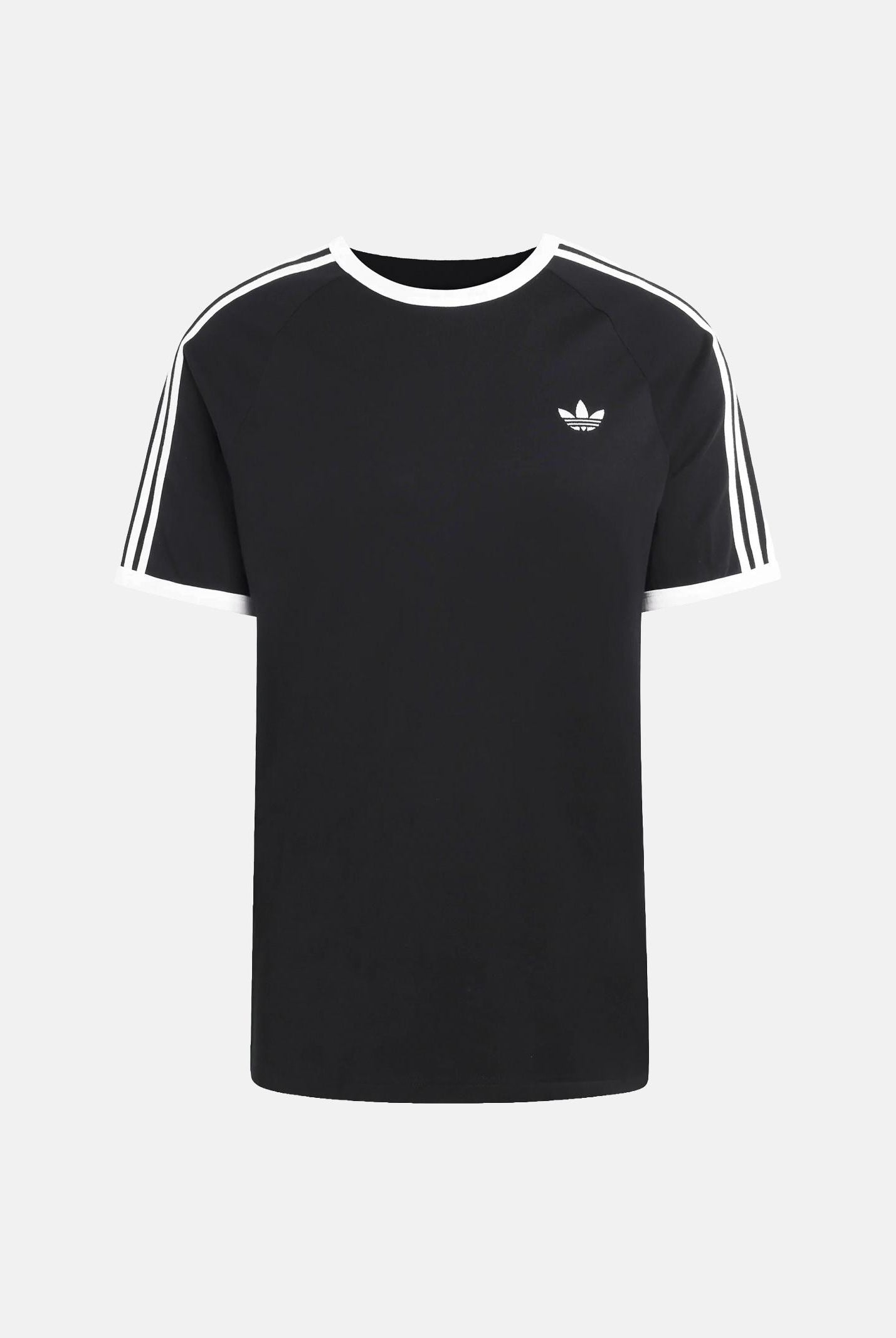 ADIDAS ORIGINALS T-shirt a manica corta 3 STRIPES nera da uomo KE3538 . ADIDAS ORIGINALS