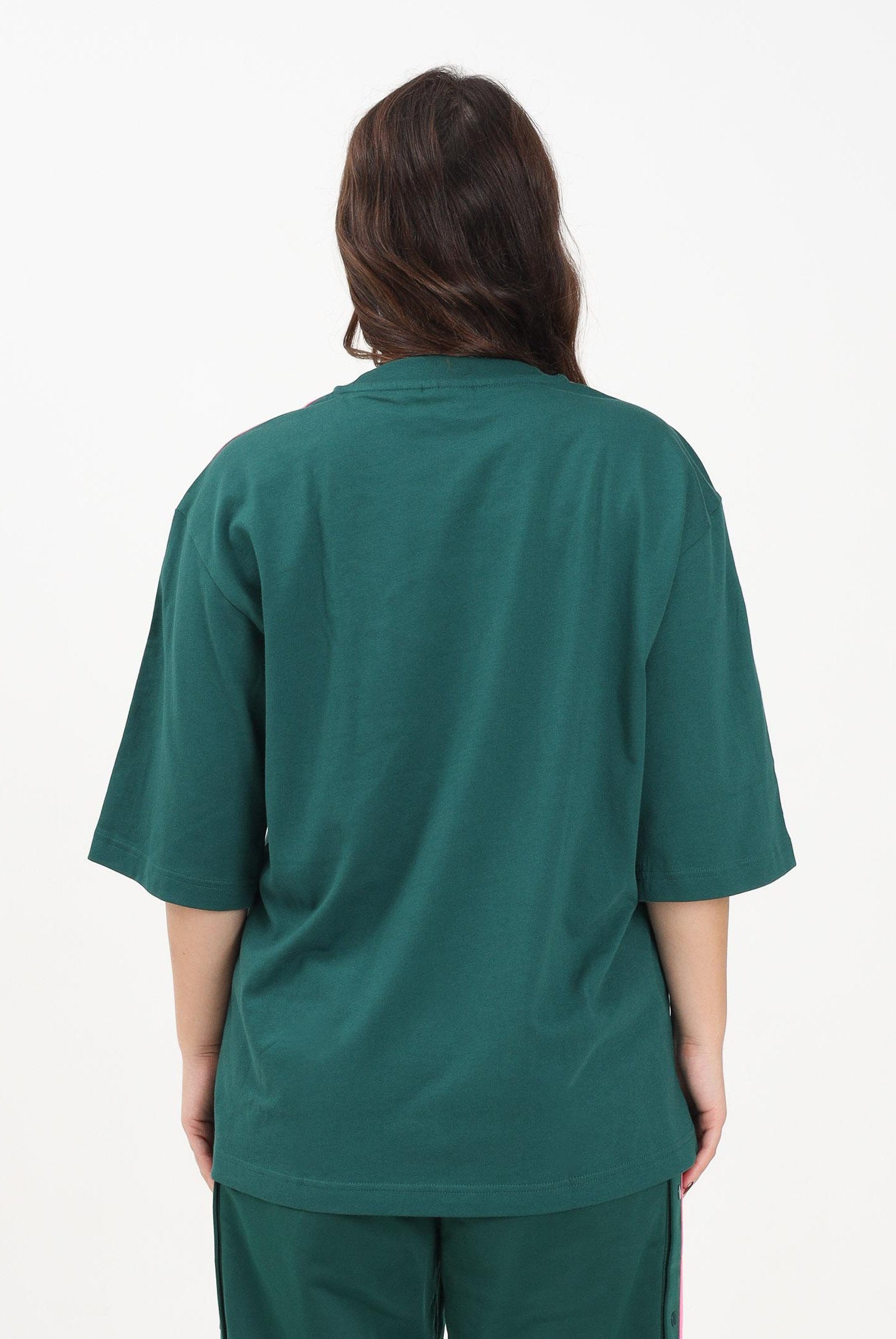 ADIDAS ORIGINALS T-shirt a manica corta Adicolor Oversized verde da donna KA0477 . ADIDAS ORIGINALS
