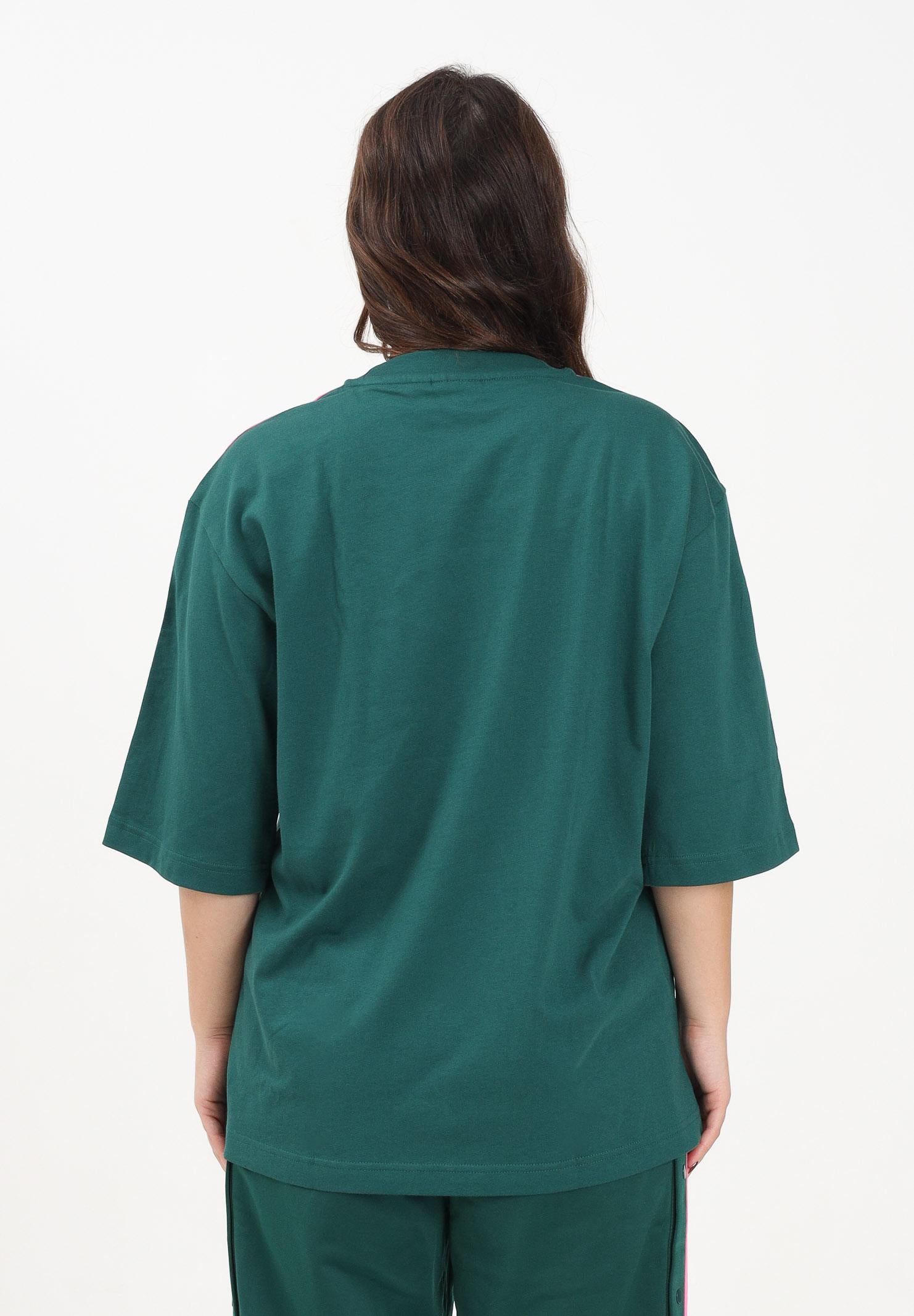 ADIDAS ORIGINALS T-shirt a manica corta Adicolor Oversized verde da donna KA0477 . ADIDAS ORIGINALS