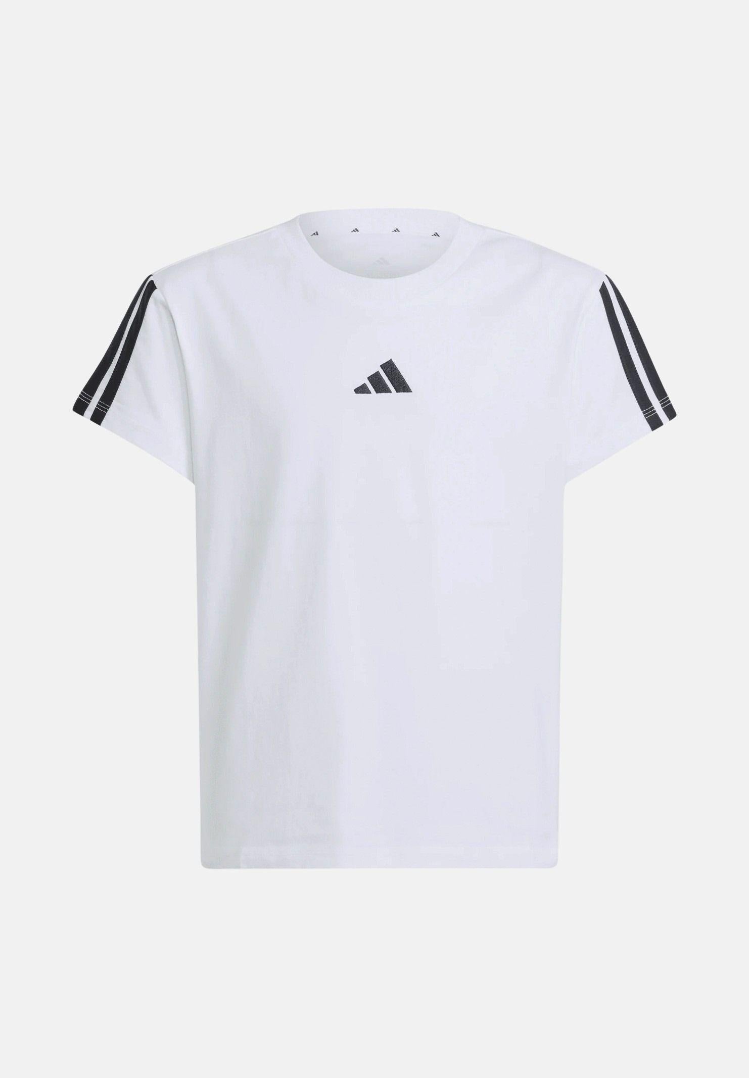 ADIDAS PERFORMANCE T-shirt a manica corta Essentials bianca da bambina JJ0945 . ADIDAS PERFORMANCE