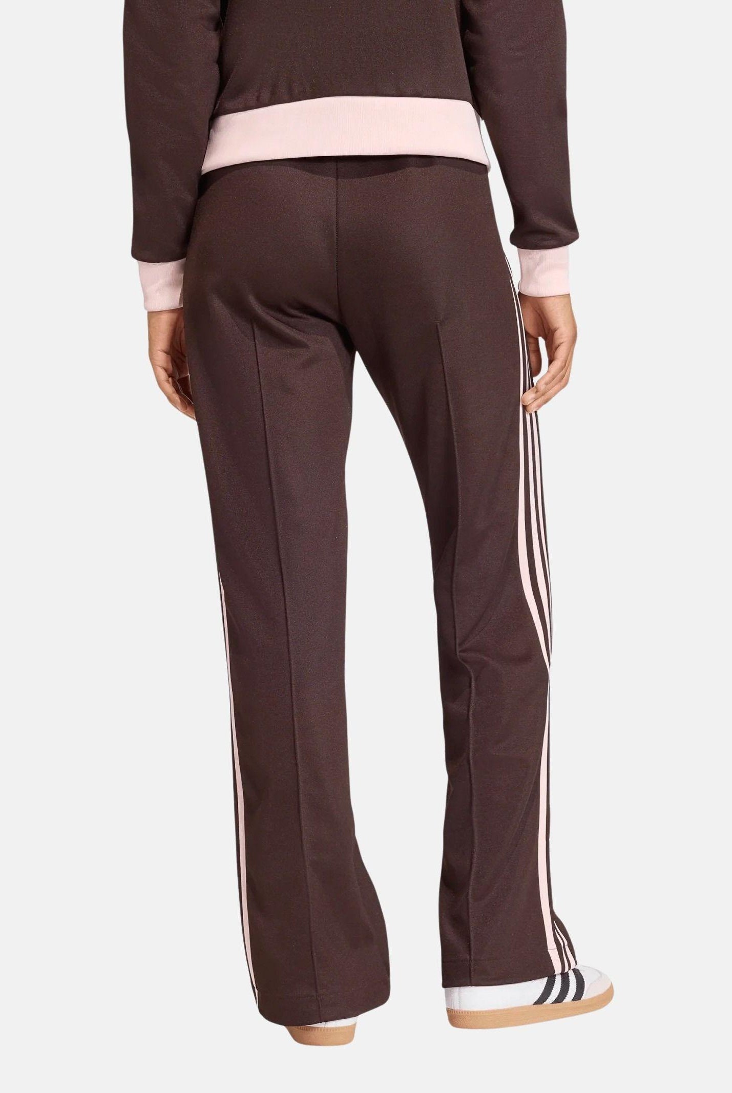 ADIDAS ORIGINALS Pantalone sportivo Classic marrone e rosa da donna KD3749 . ADIDAS ORIGINALS