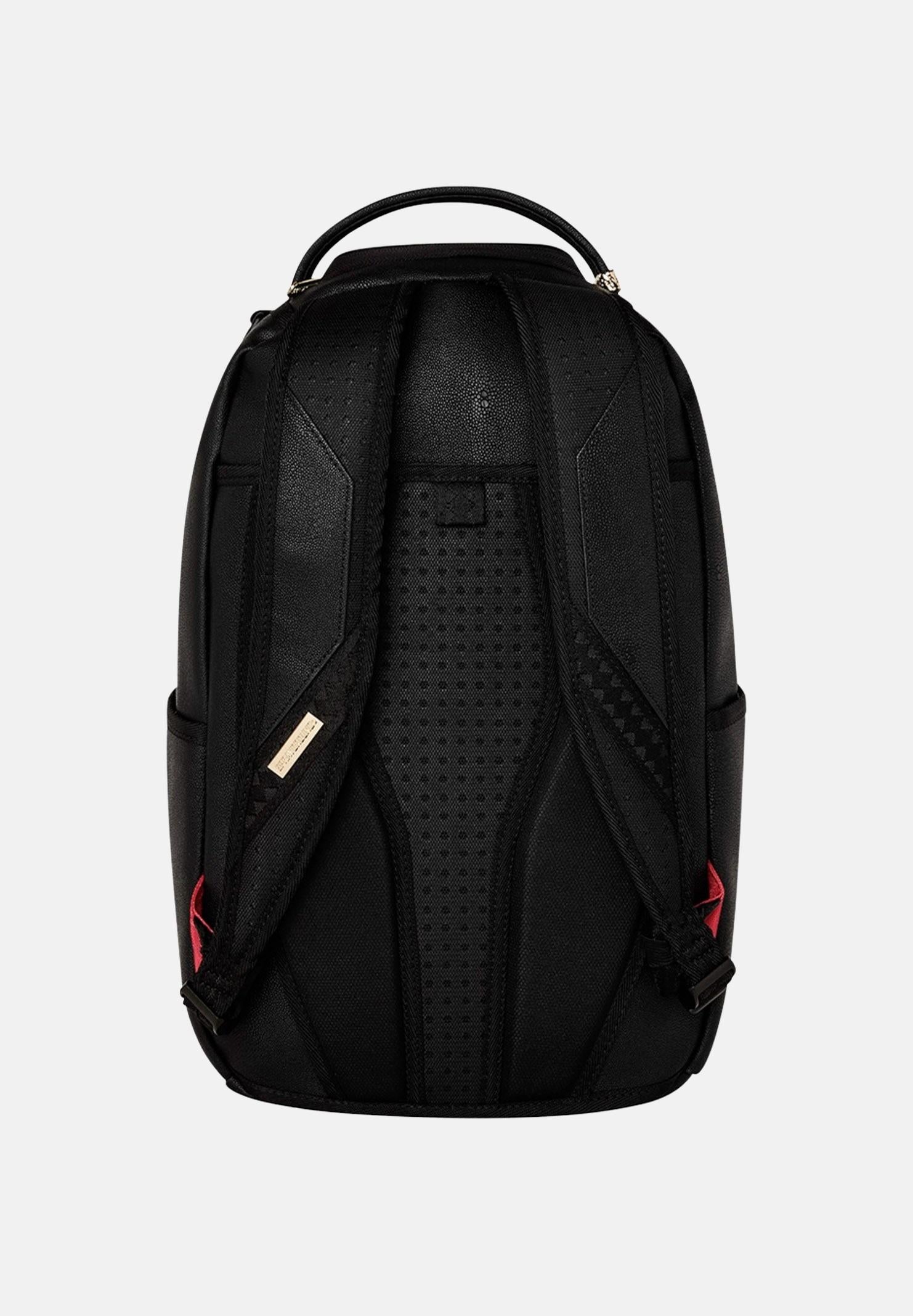 SPRAYGROUND Zaino That Gold Drap nero per uomo e donna 910B8822NSZ . SPRAYGROUND