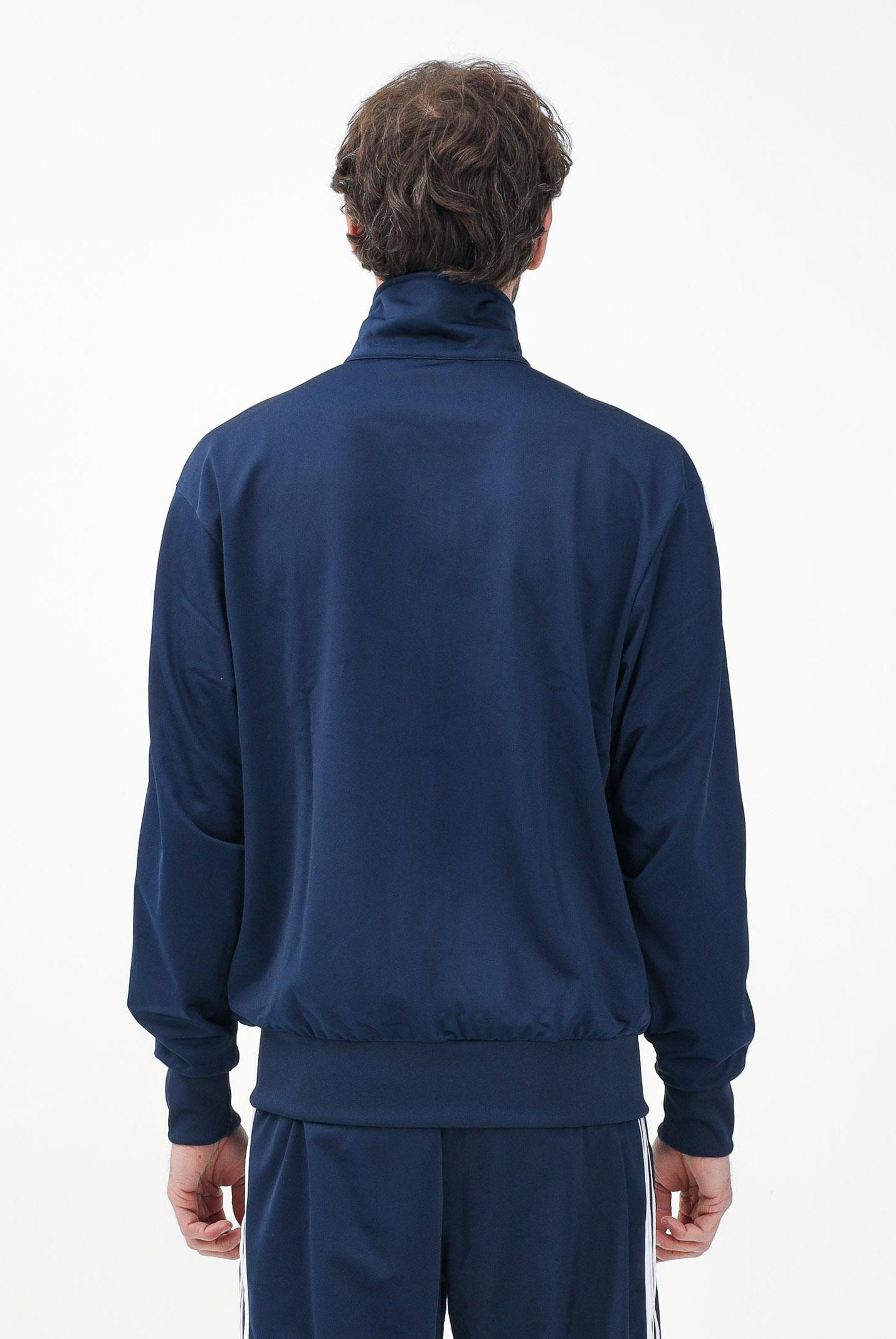 ADIDAS ORIGINALS Felpa con zip adicolor Classics Firebird blu da uomo IR9893 . ADIDAS ORIGINALS