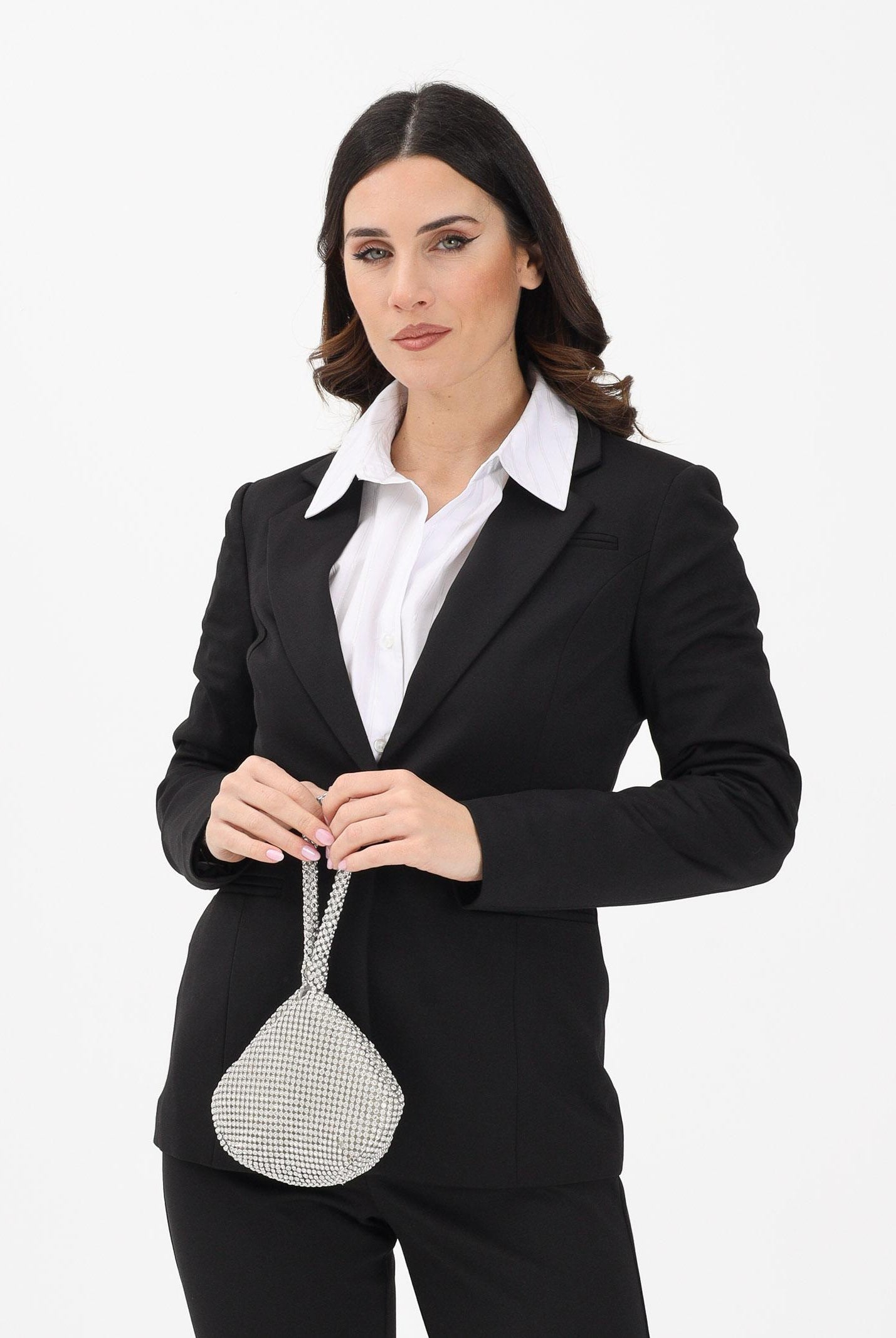 ONLY Giacca monopetto nera da donna 15298659 BL ONLY