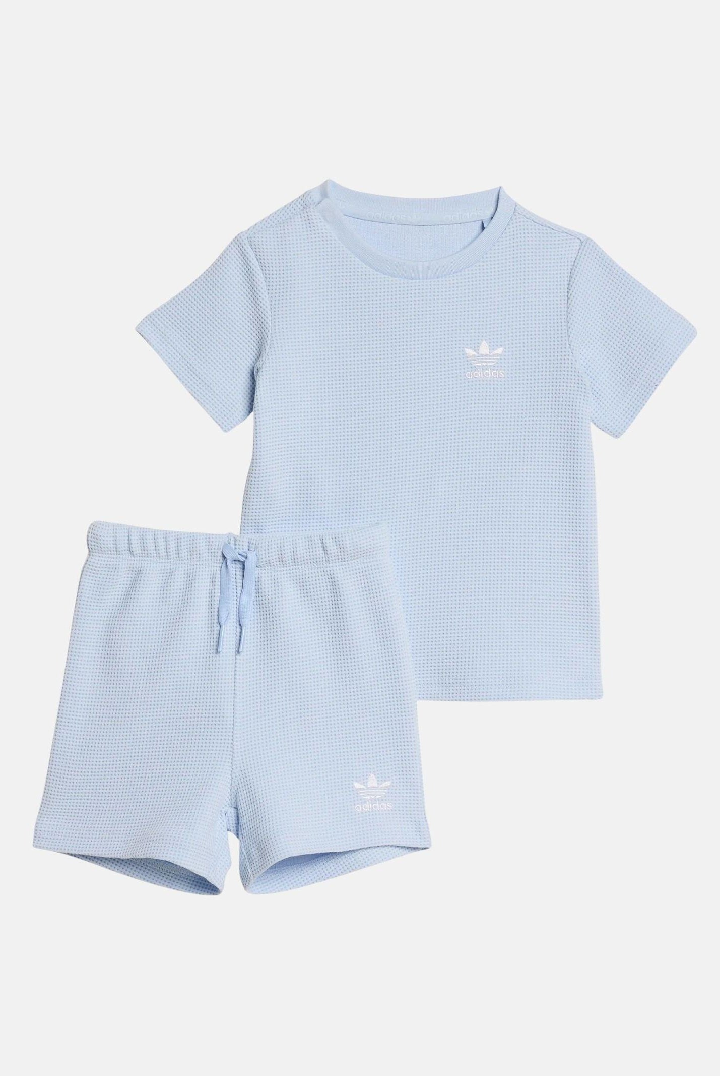 ADIDAS ORIGINALS Completino Regular Waffle Crystal Sky, azzurro, neonato unisex. KC8042 . ADIDAS ORIGINALS