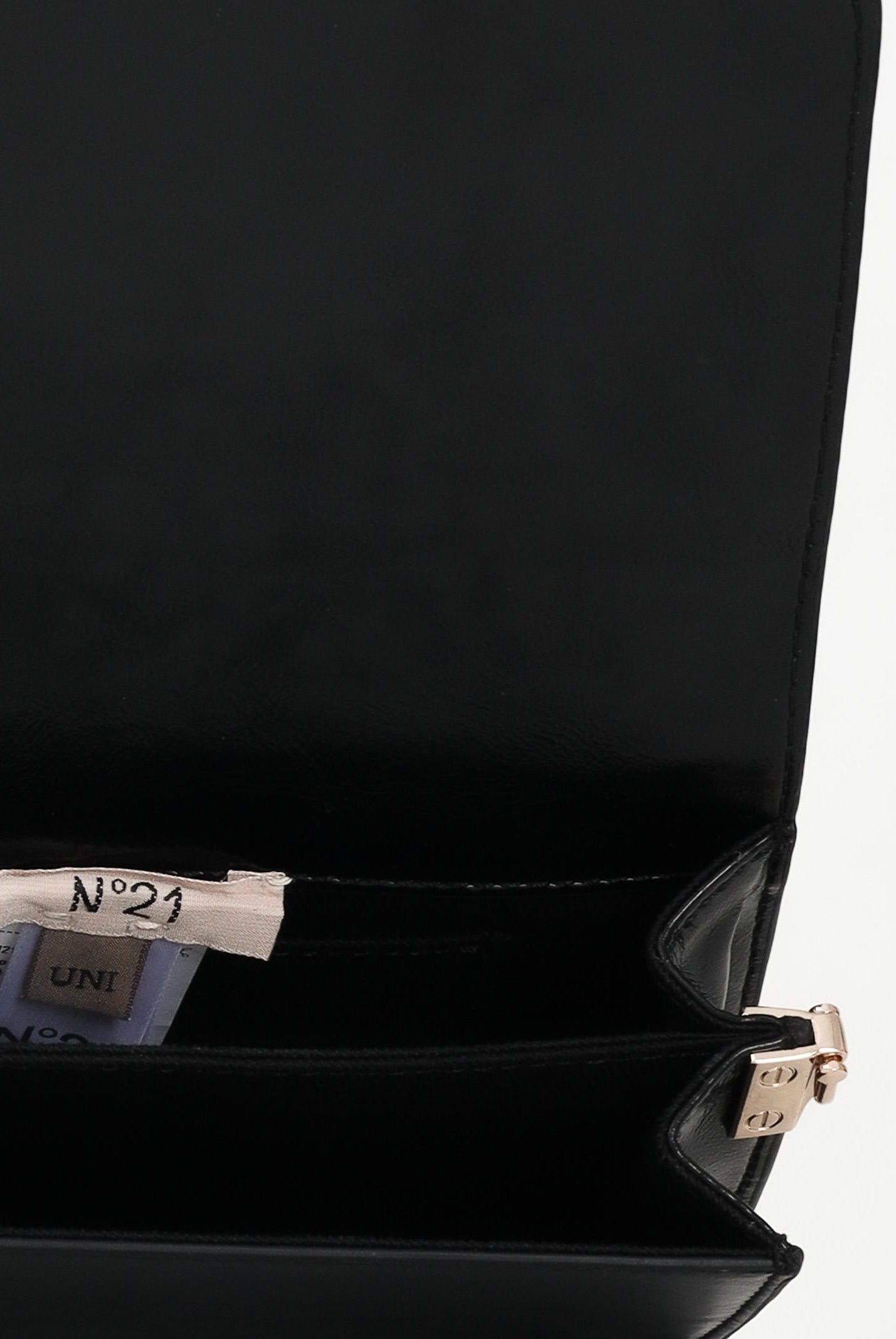 N21 Pochette con tracolla nera da donna rifinita da logo N21099N0246 0N900 N21