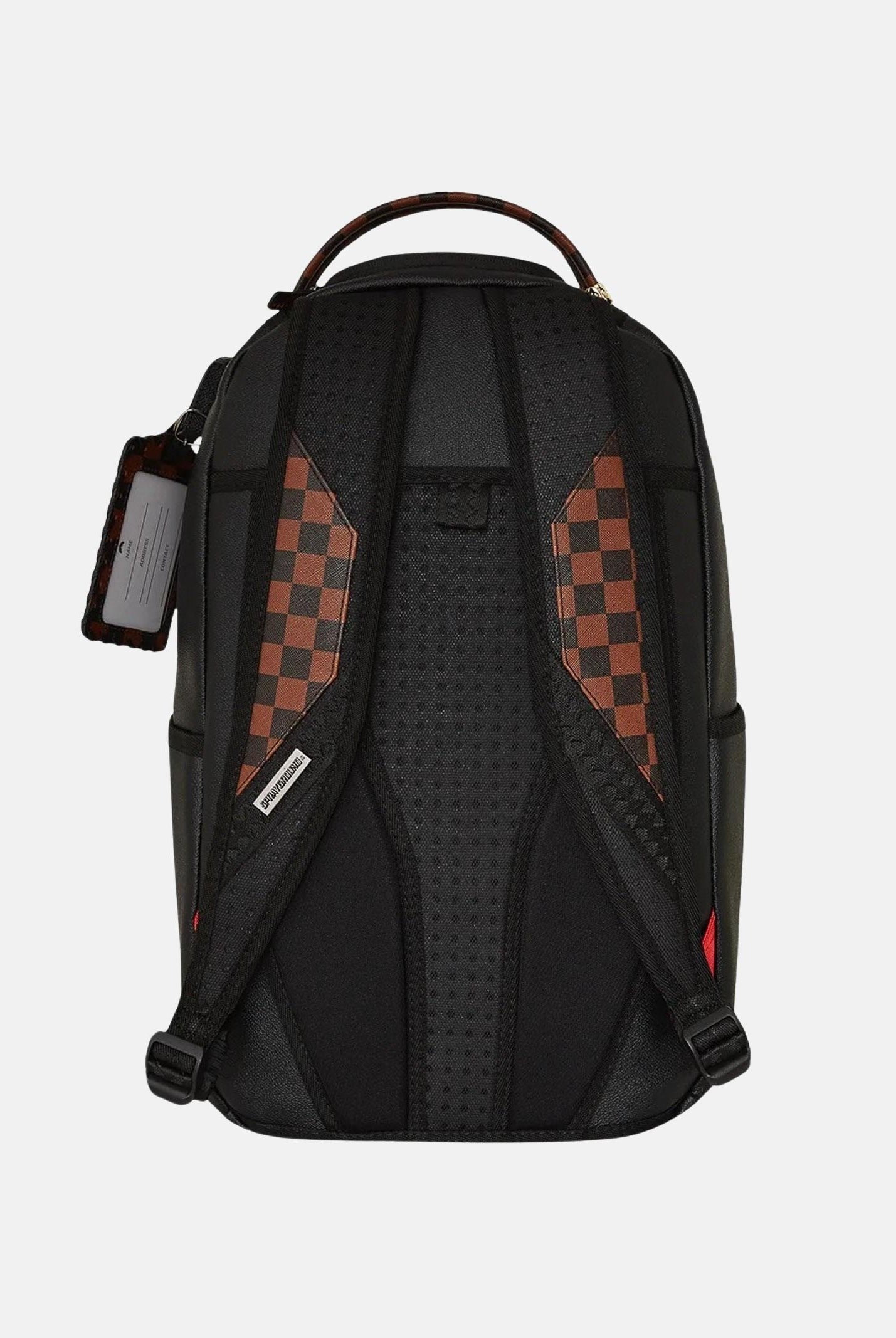 SPRAYGROUND Zaino Dose Of Check Deux Dlxs nero per uomo e donna 910B7666NSZ SPRAYGROUND