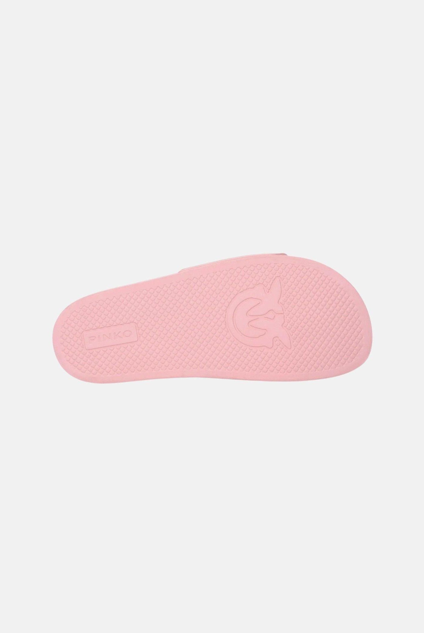 PINKO Ciabatte rosa da donna con maxi logo Love Birds SS0093E027O99 O99 PINKO