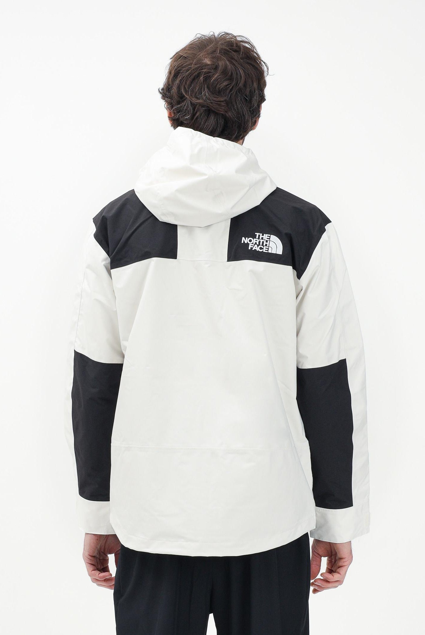 THE NORTH FACE Giacca a vento Reign On bianca e nera da uomo NF0A8B5GROU1 THE NORTH FACE
