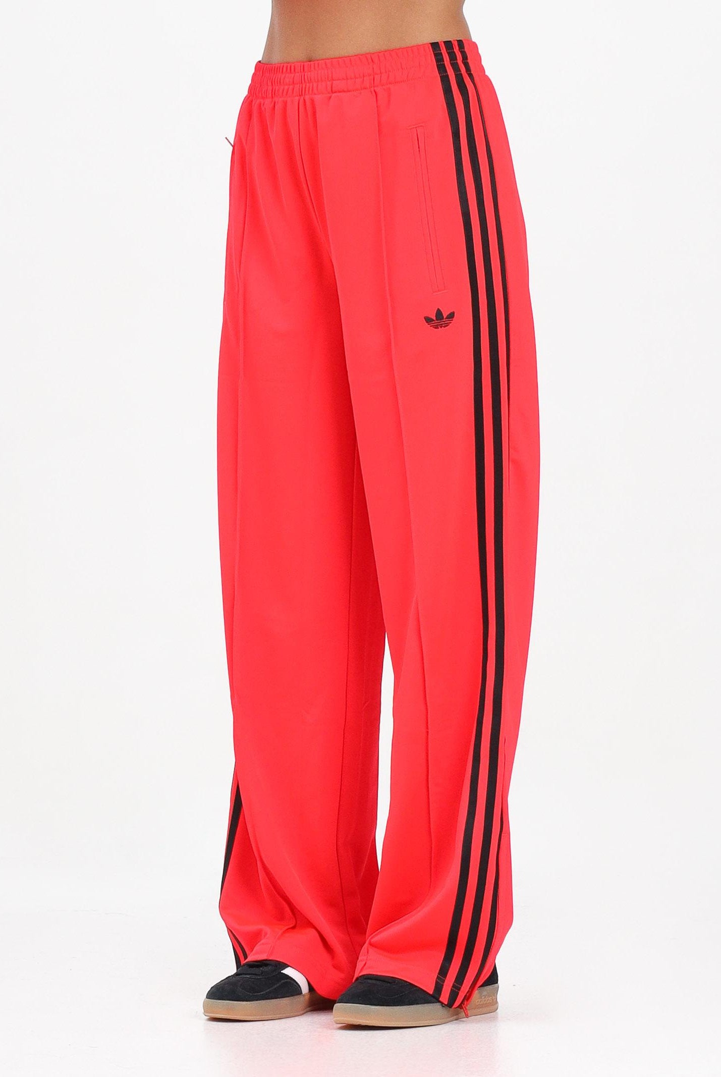 ADIDAS ORIGINALS Pantalone sportivo Adicolor Classic Firebird Loose rosso fluo da donna JW1227 ADIDAS ORIGINALS