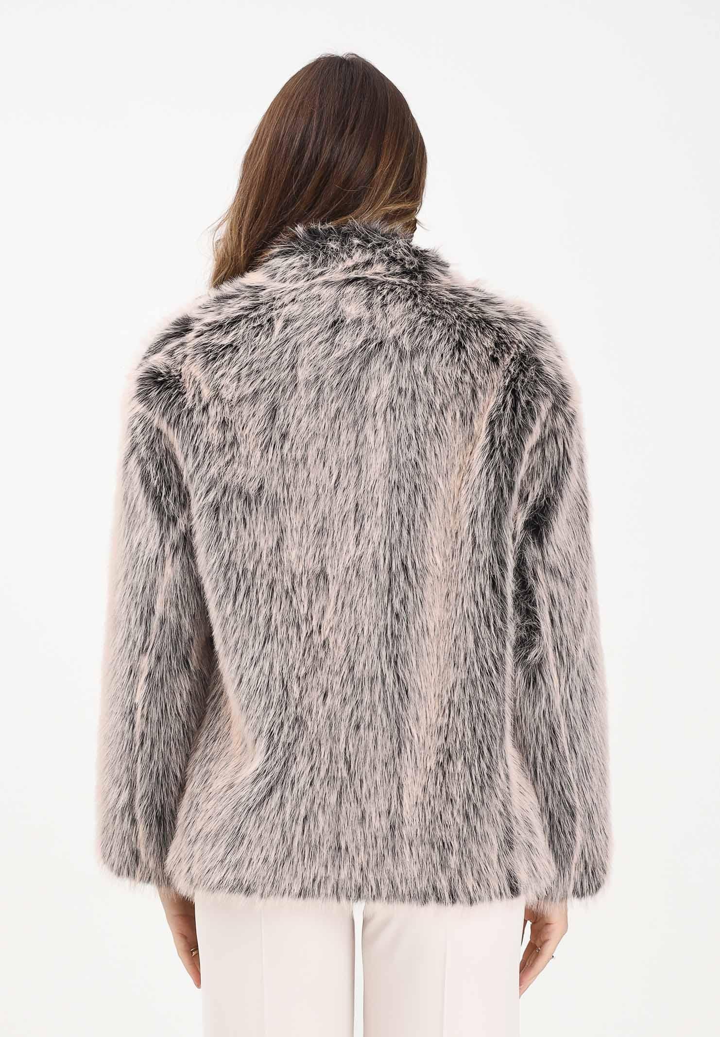 PATRIZIA PEPE Pelliccia nude e nera da donna 8O0197E072 B849 PATRIZIA PEPE