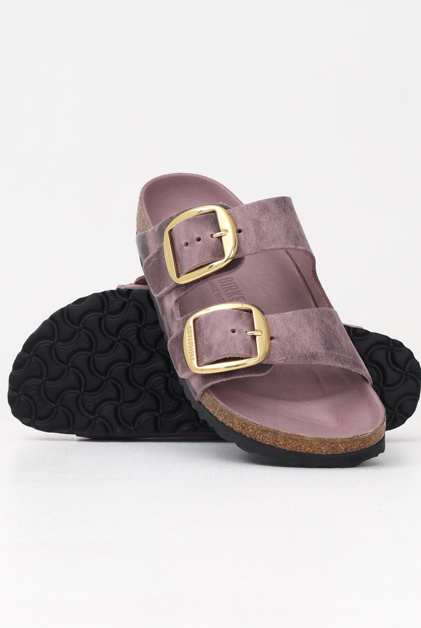 BIRKENSTOCK Ciabatte ARIZONA BIG BUCKLE LEOI NARROW viola da donna 1029267 BIRKENSTOCK